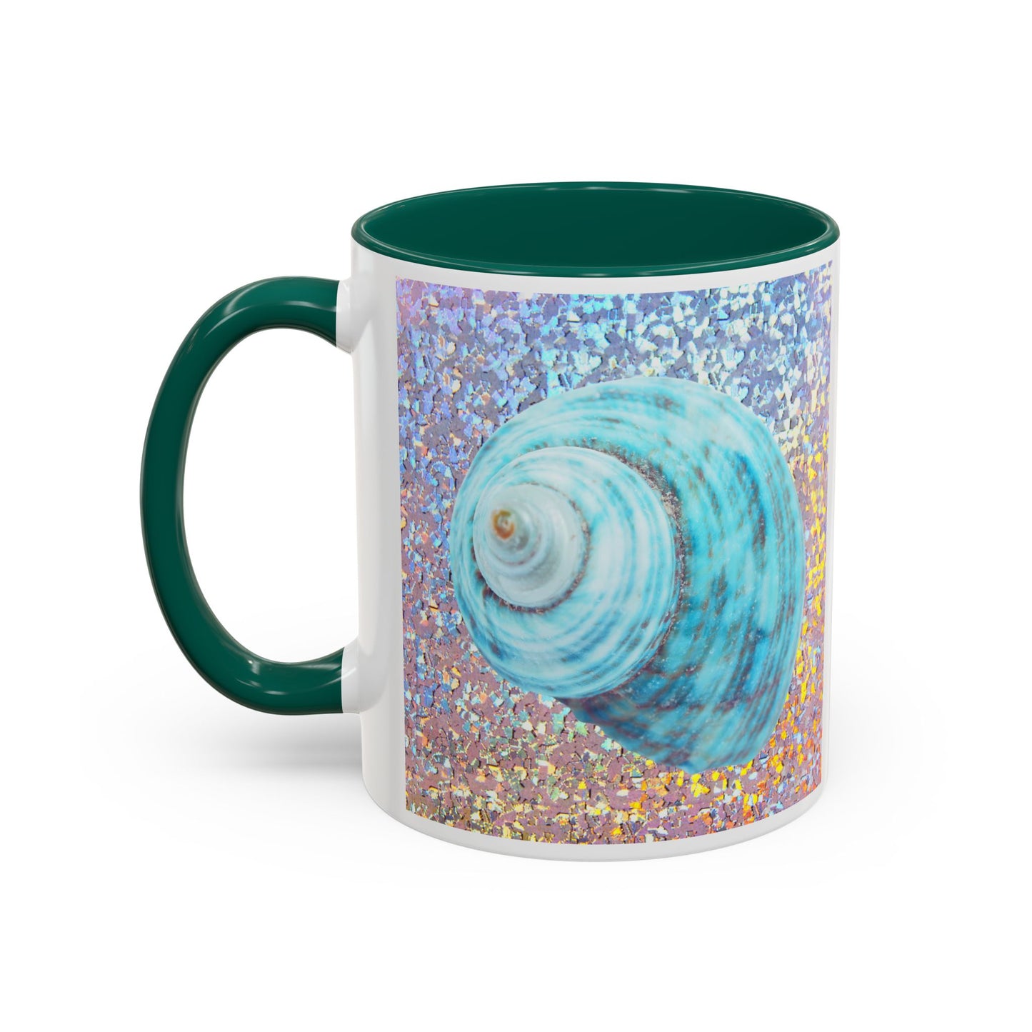 Colorful Mugs (11oz, 15oz), Disco Jade Turbo Shell