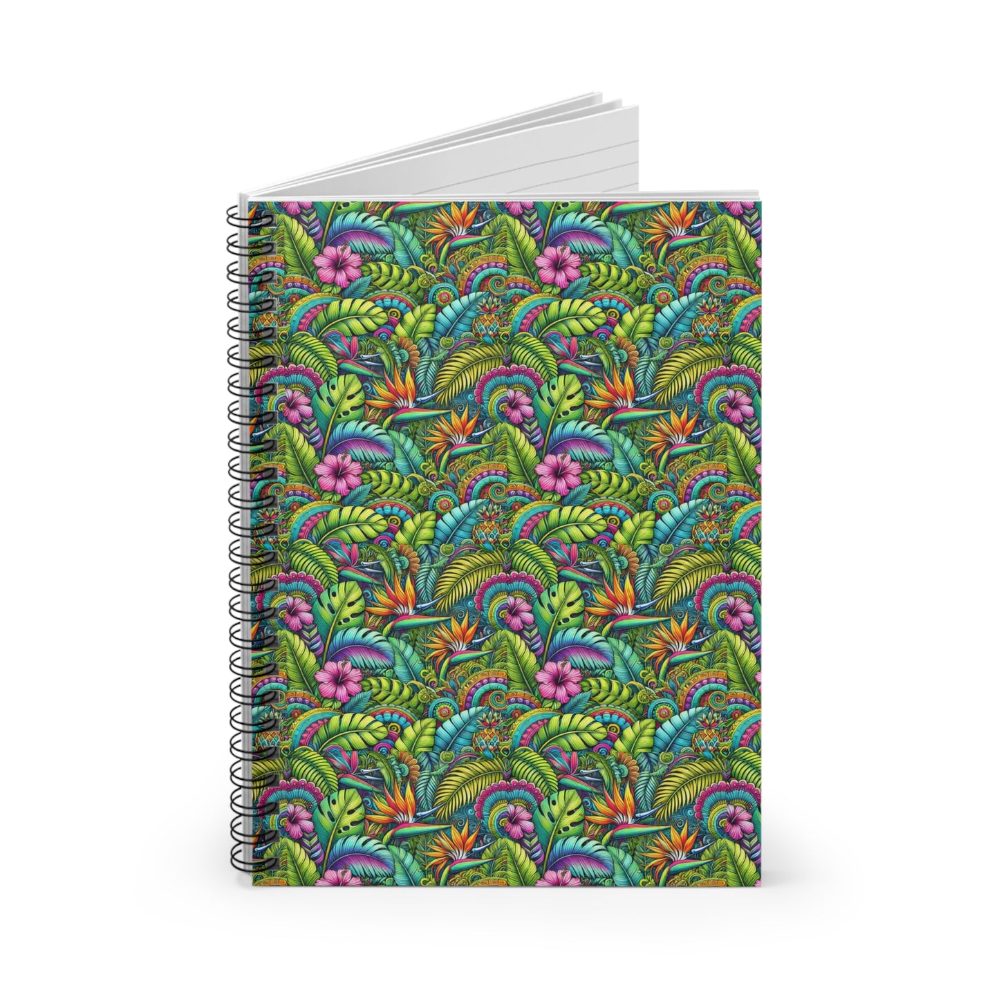 Spiral Notebook - Rainforest Blooms