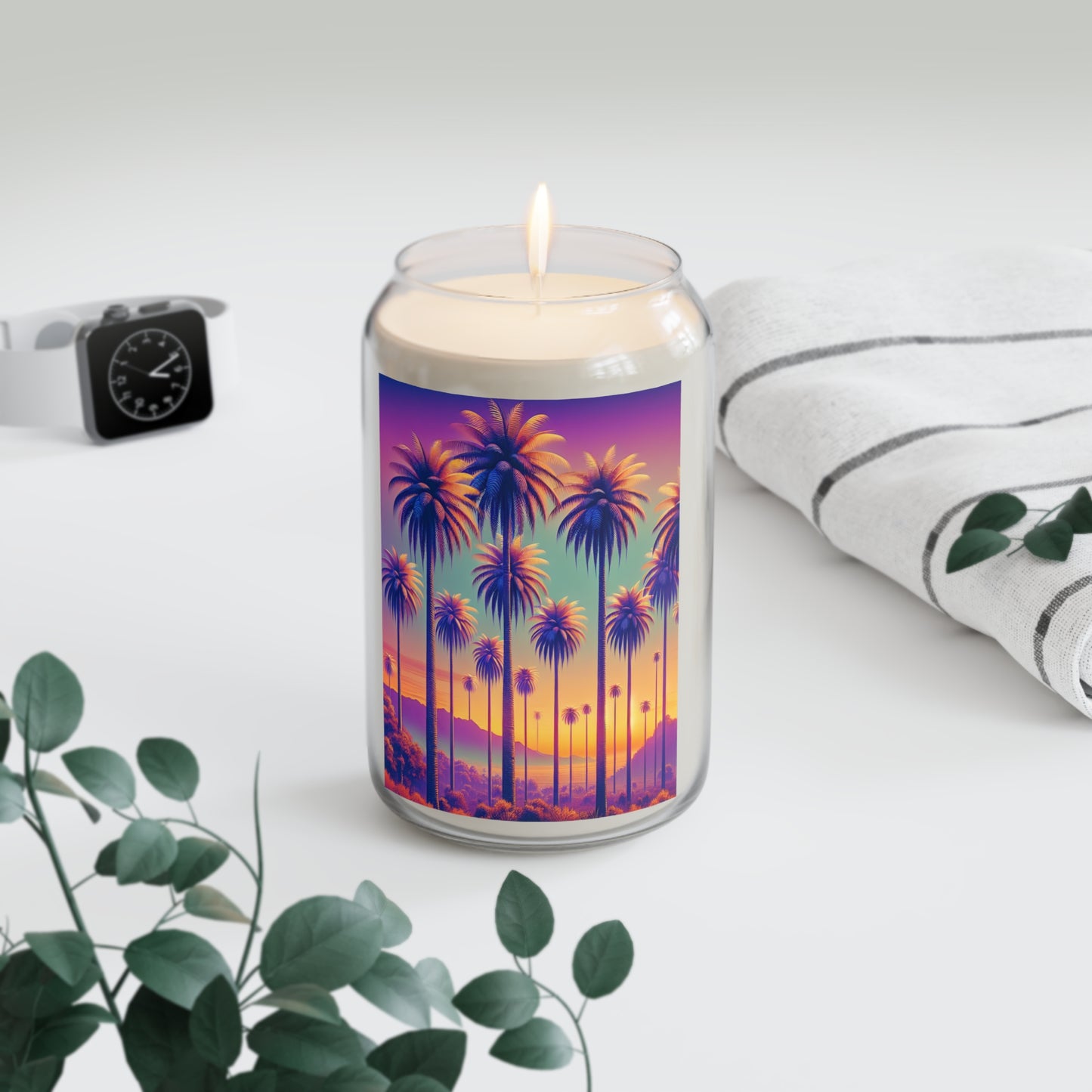 Scented Candle, 13.75oz - Summer Palms