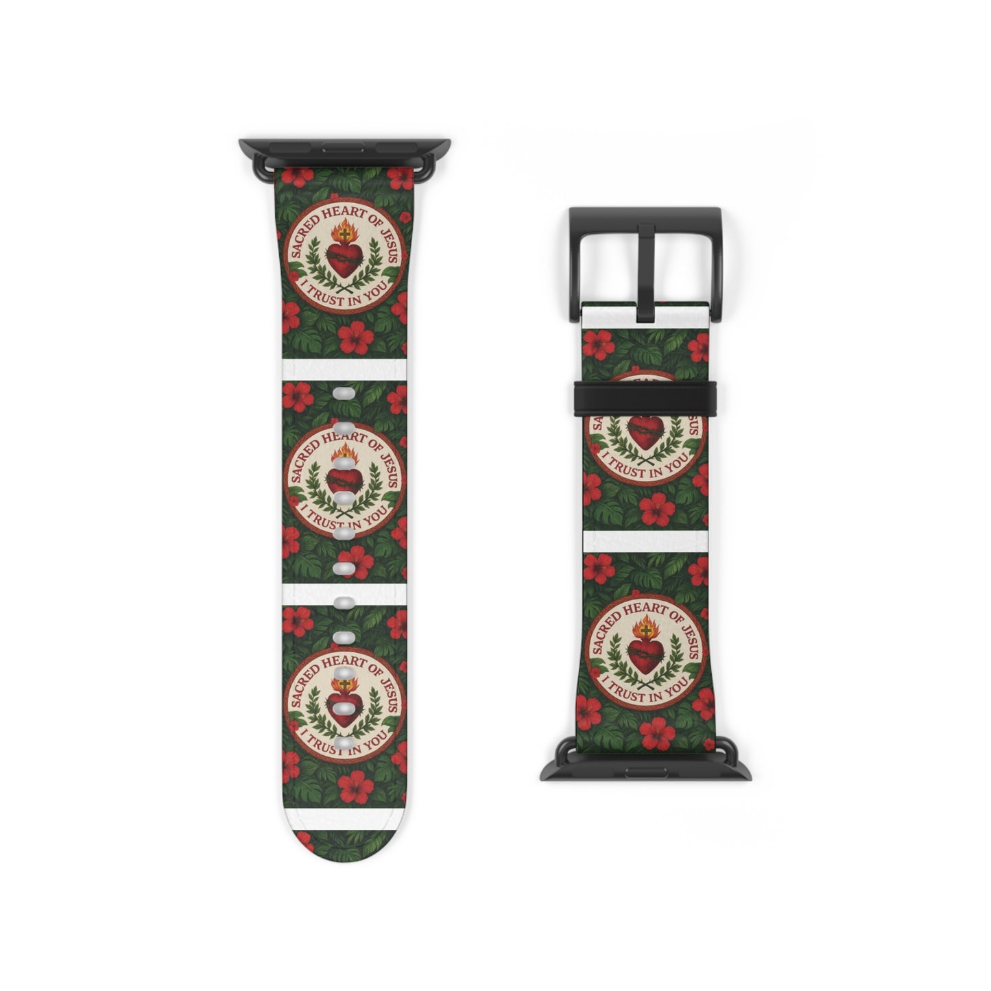 Religious Apple Watch Band - Sacred Heart of Jesus