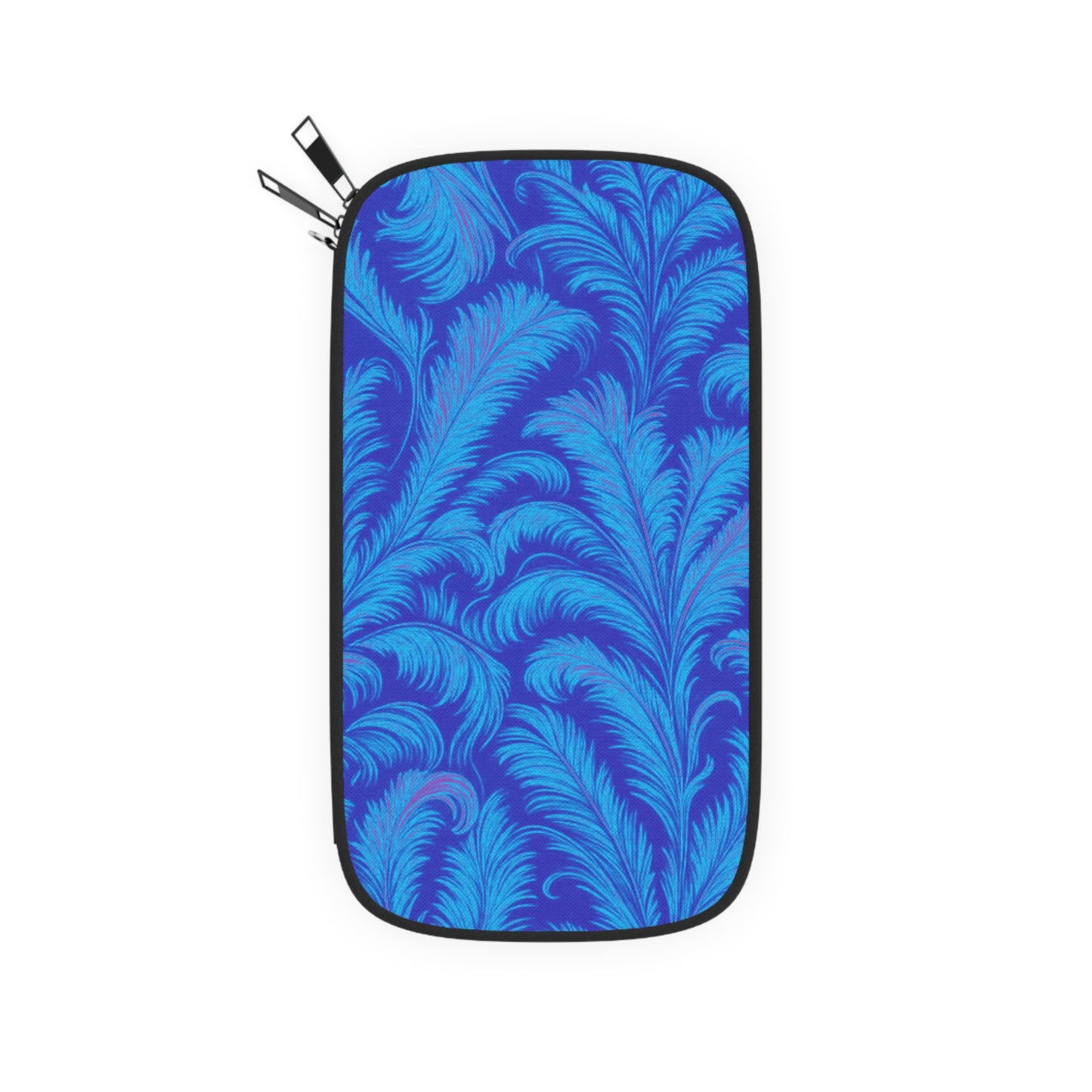 Passport Wallet – Perfect for Travelers & Adventurers / Palms Rocco Blue