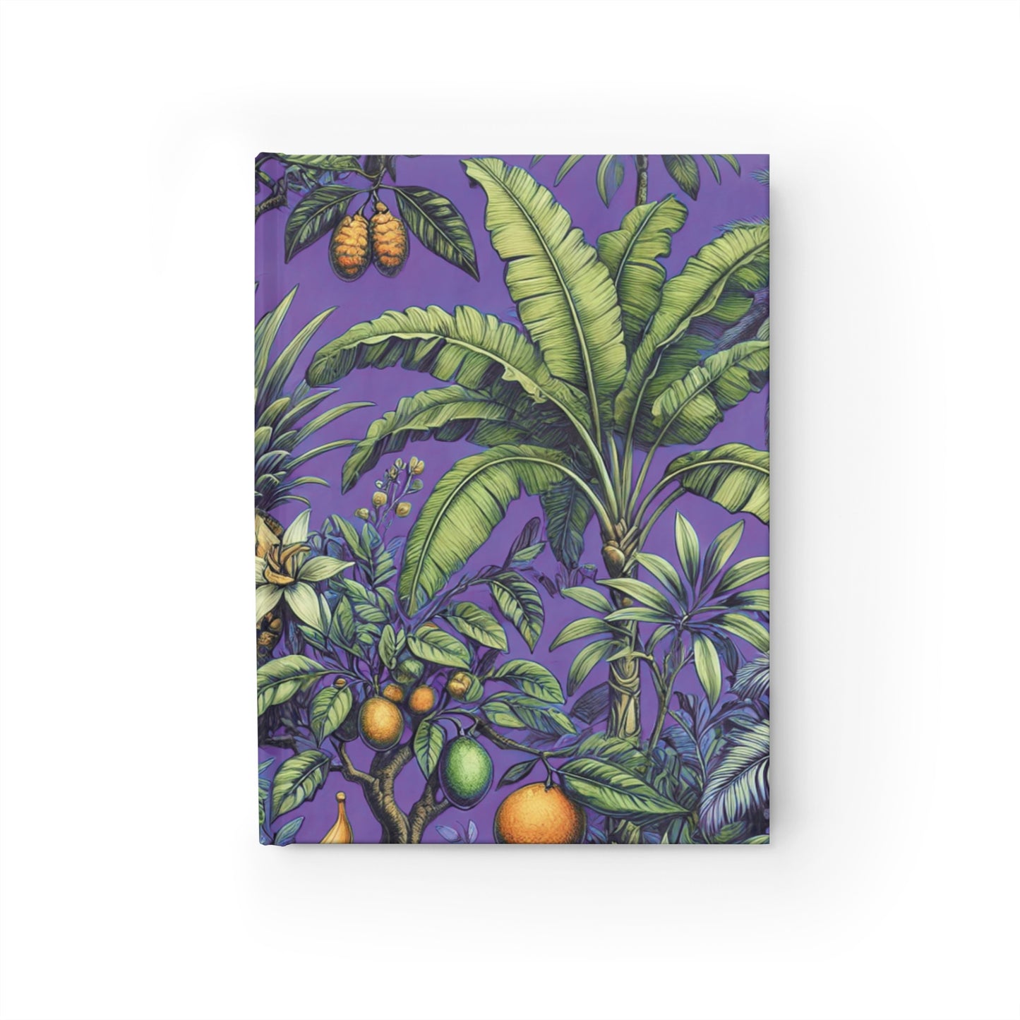 Tropical Fruit/Purple Journal - 5" x 7"