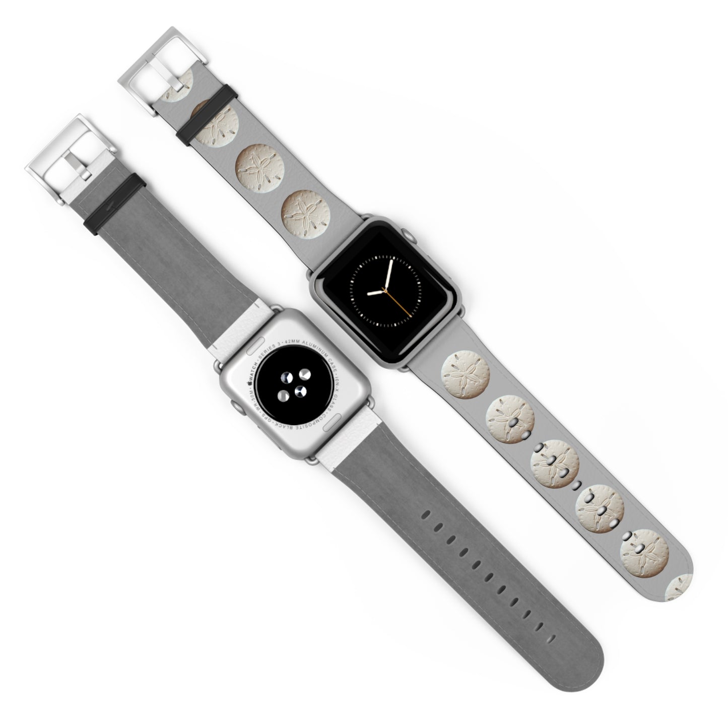 Apple Watch Band - Sand Dollar Parade, light grey