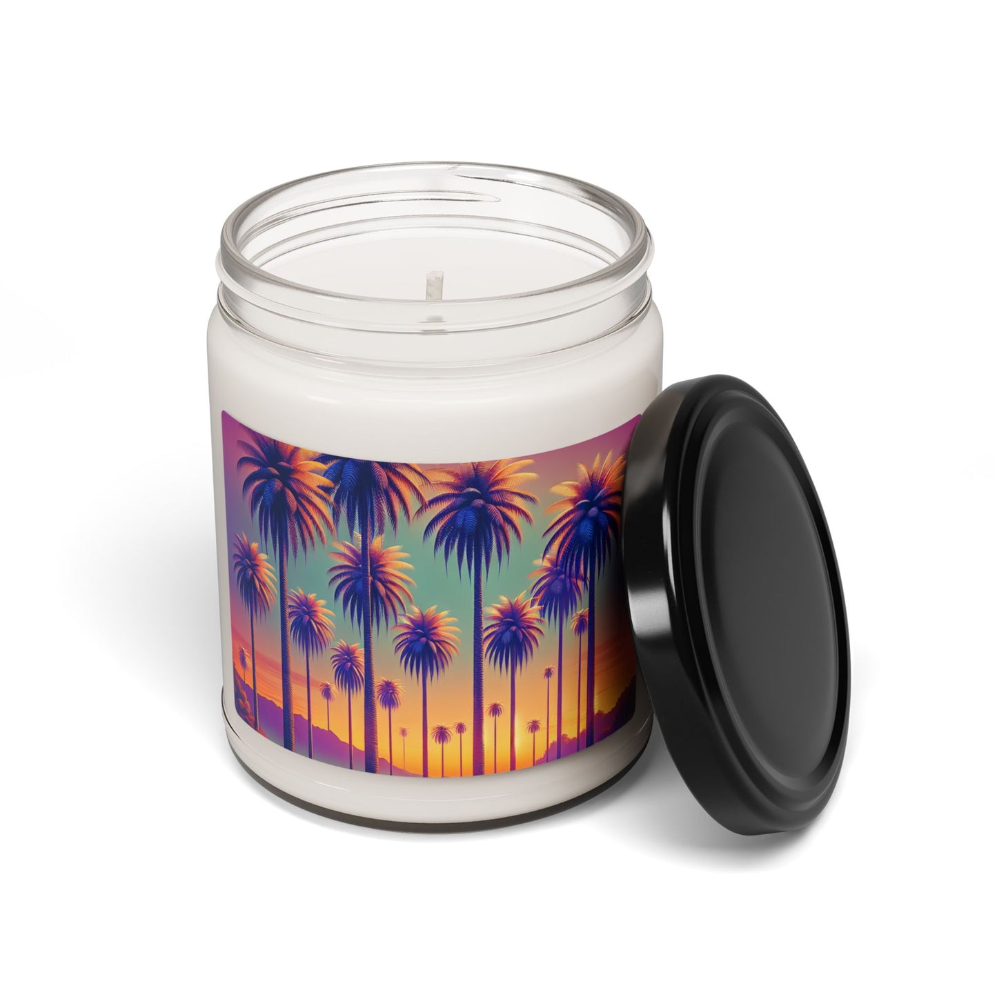 Scented Soy Candle, 9oz, Sunset Palms