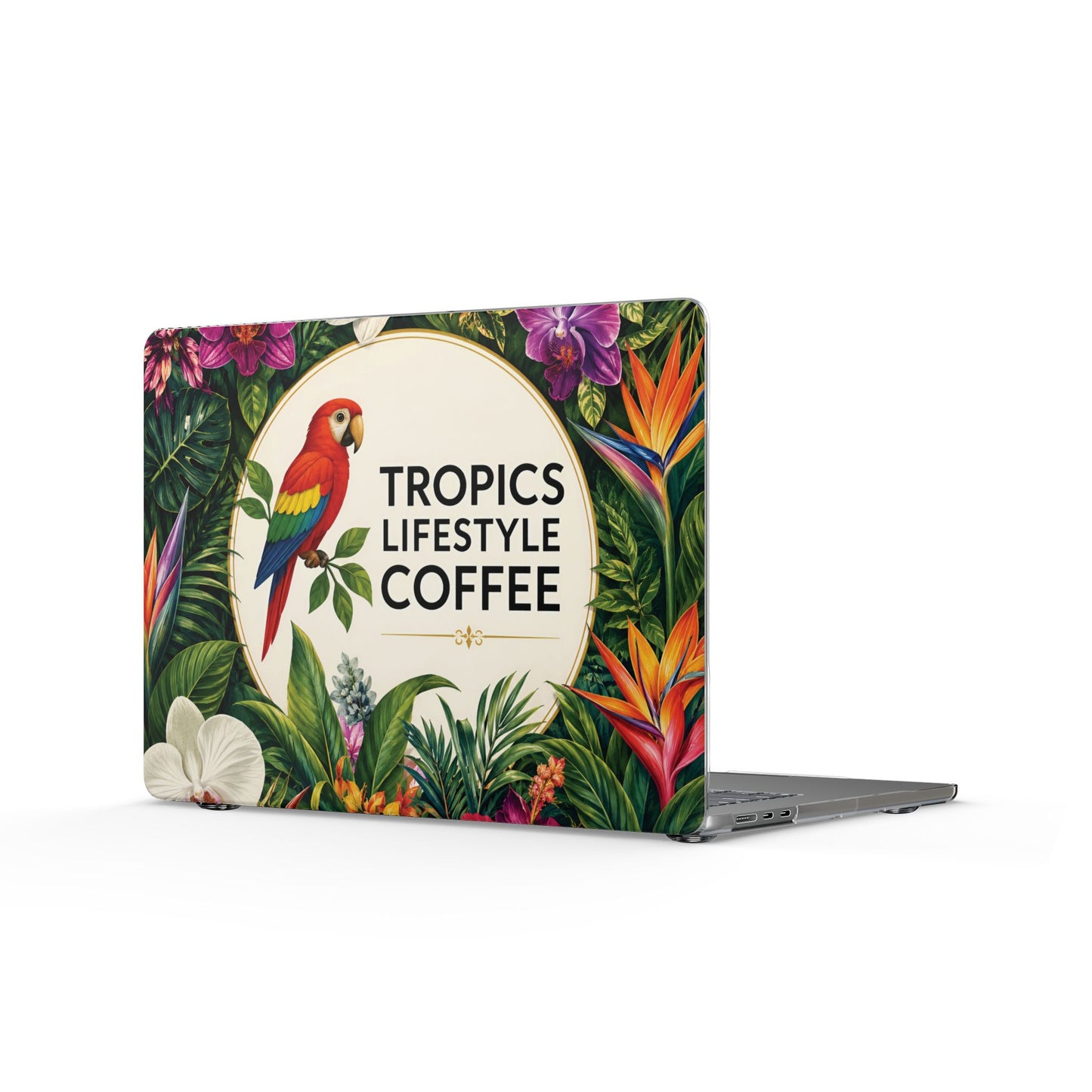 MacBook Laptop Case — Tropics Lifestyle Coffee, Tropical