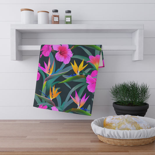 Tea Towels (cotton, poly), Tropical Delights