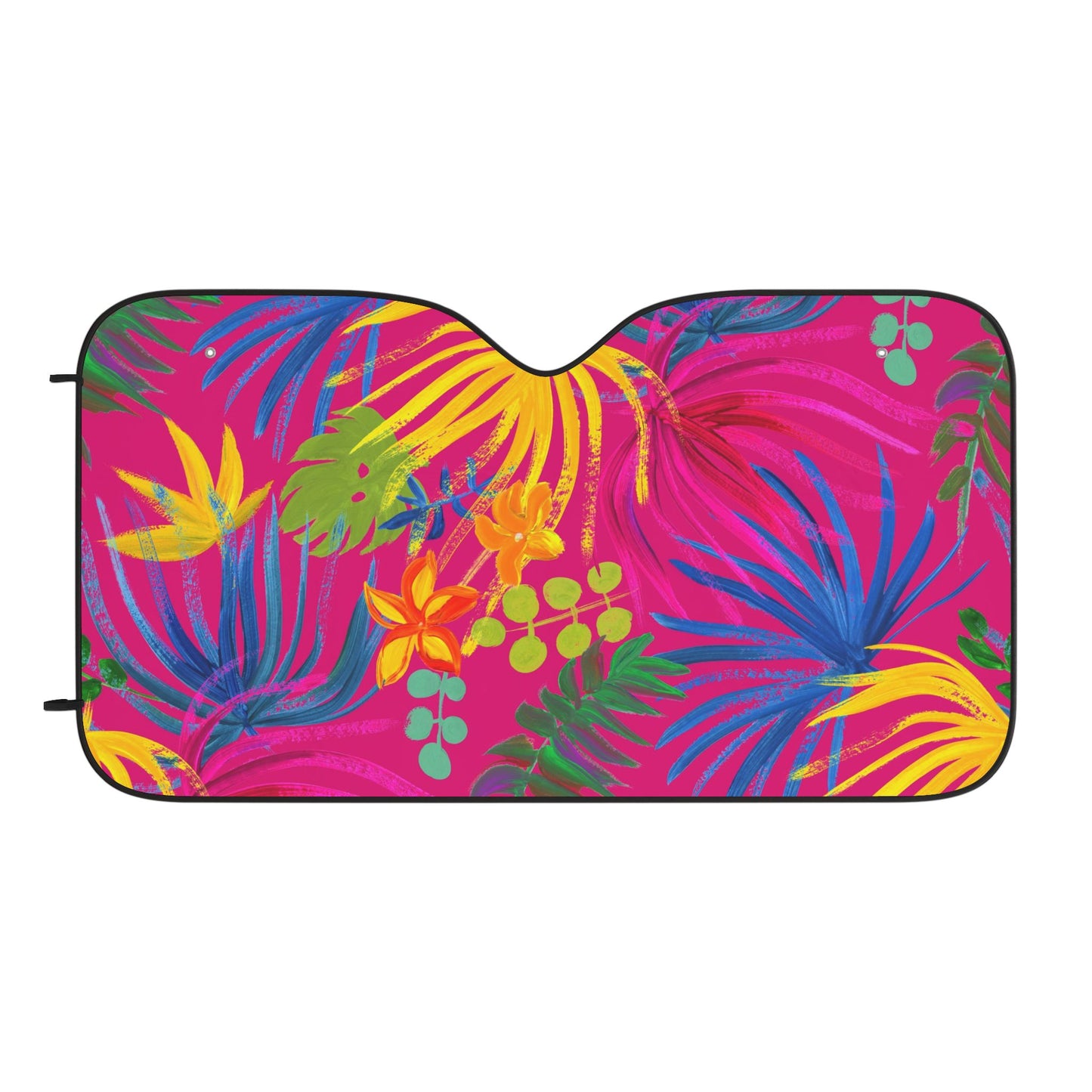 Tropical Car Sun Shades / Exotic Flora