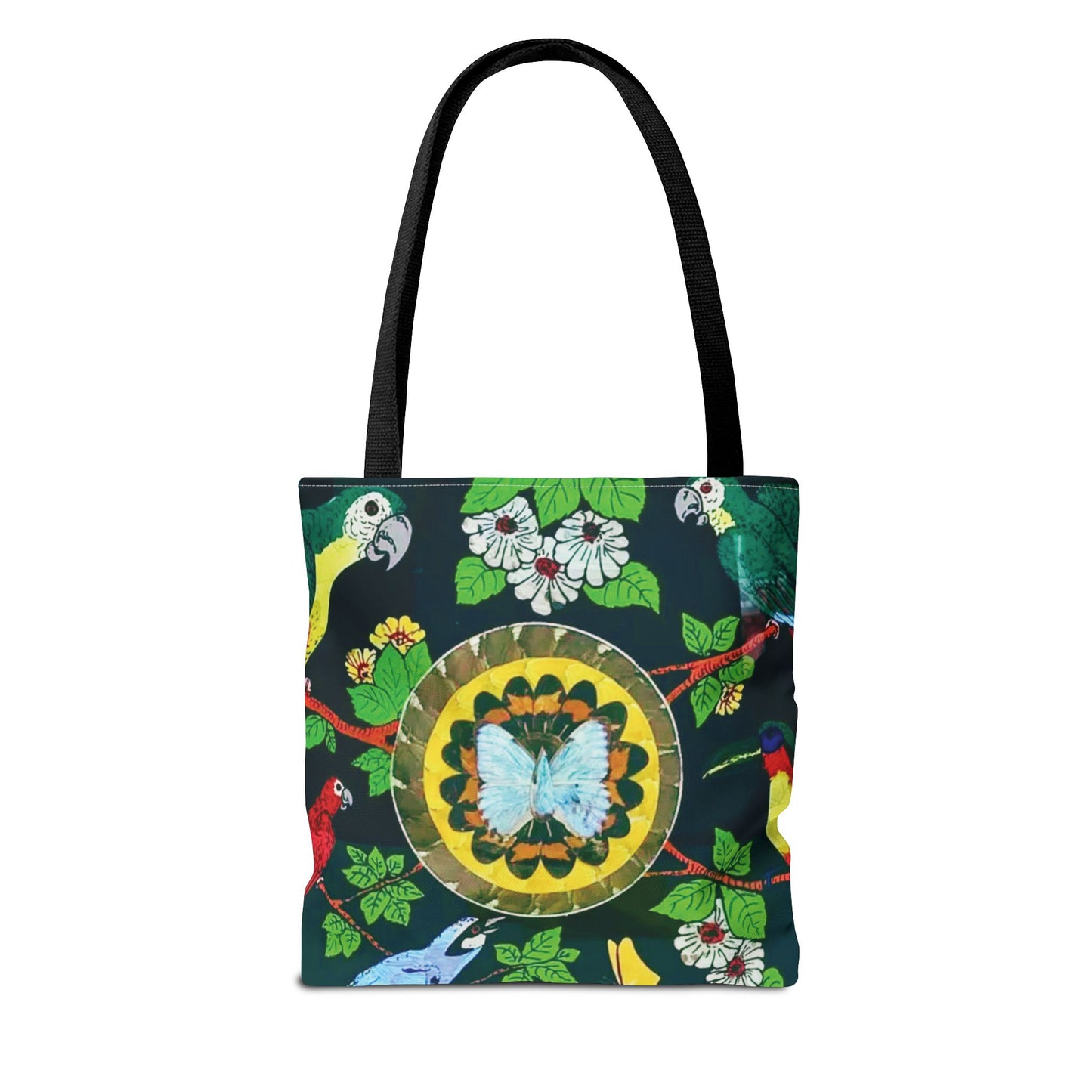 Parrots & Butterfly/Real Wings Tote Bag - 3 Sizes