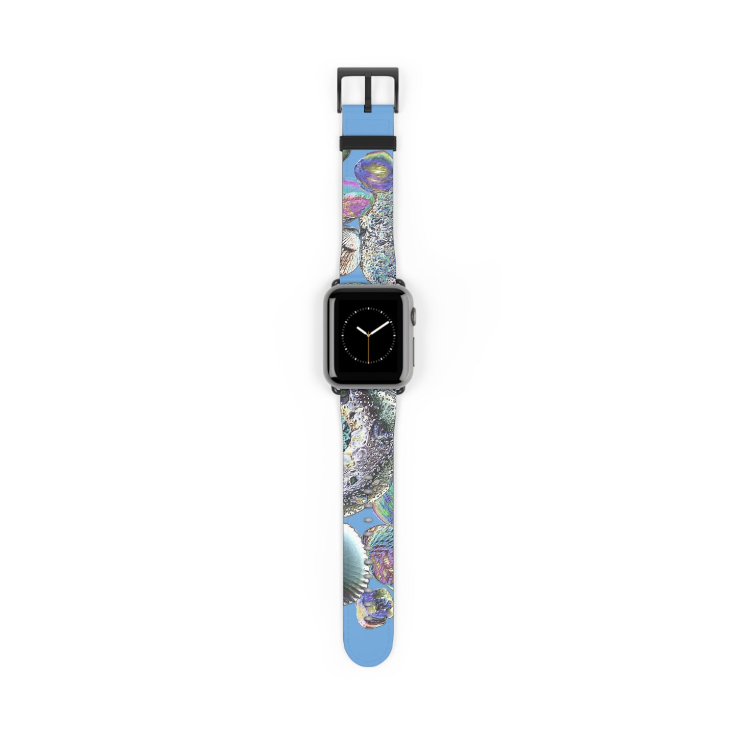 Apple Watch Band - Heatwave Seashell Collection, lt blue