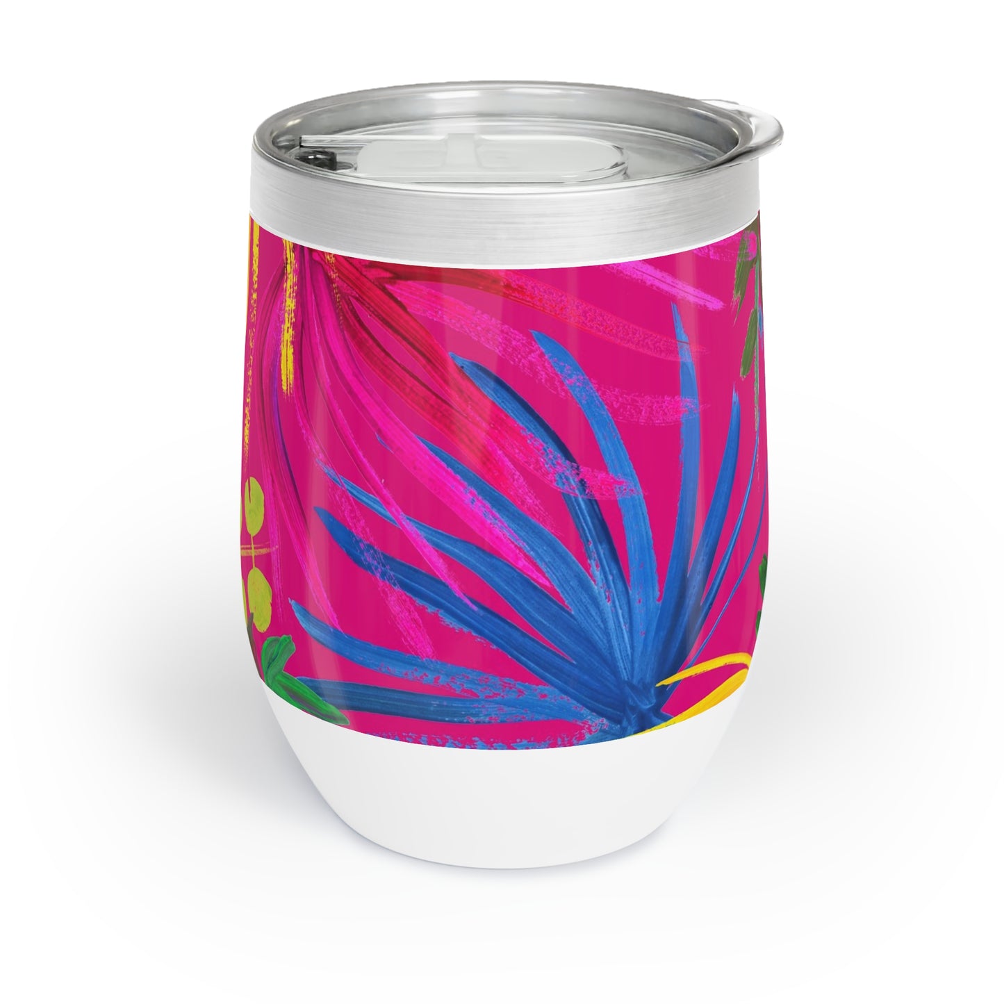 Chill Wine Tumbler, Exotic Flora