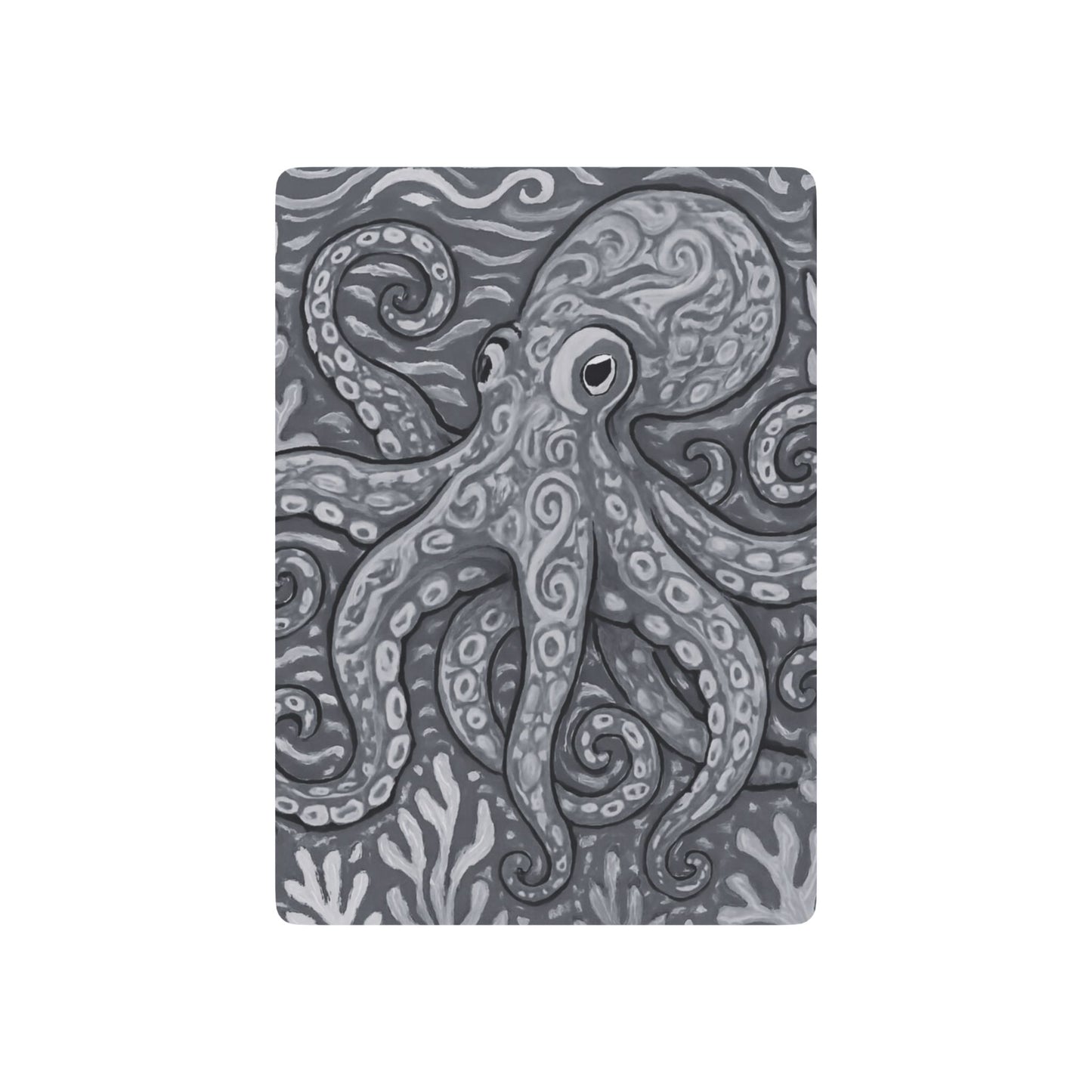 Poker Playing Cards - Noir Kraken Joe