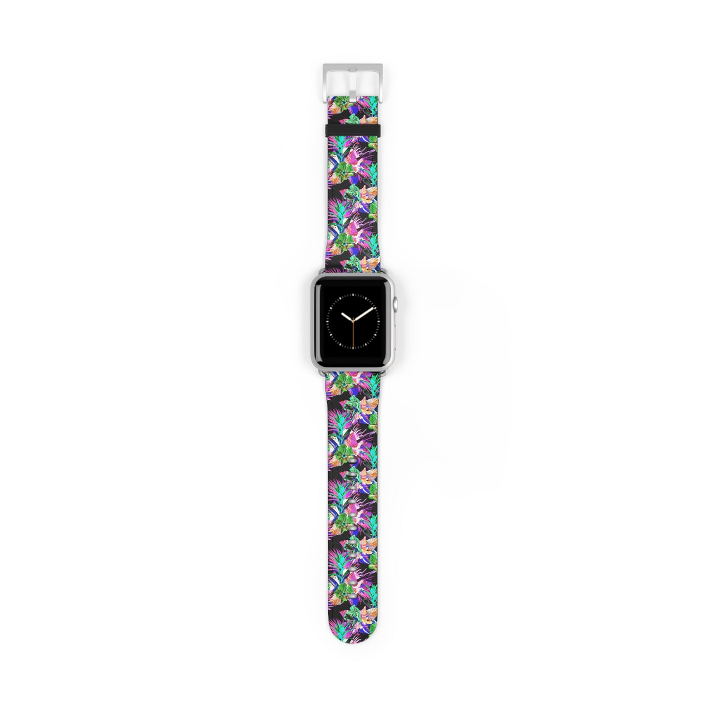 Apple Watch Band - Plant Palooza, black