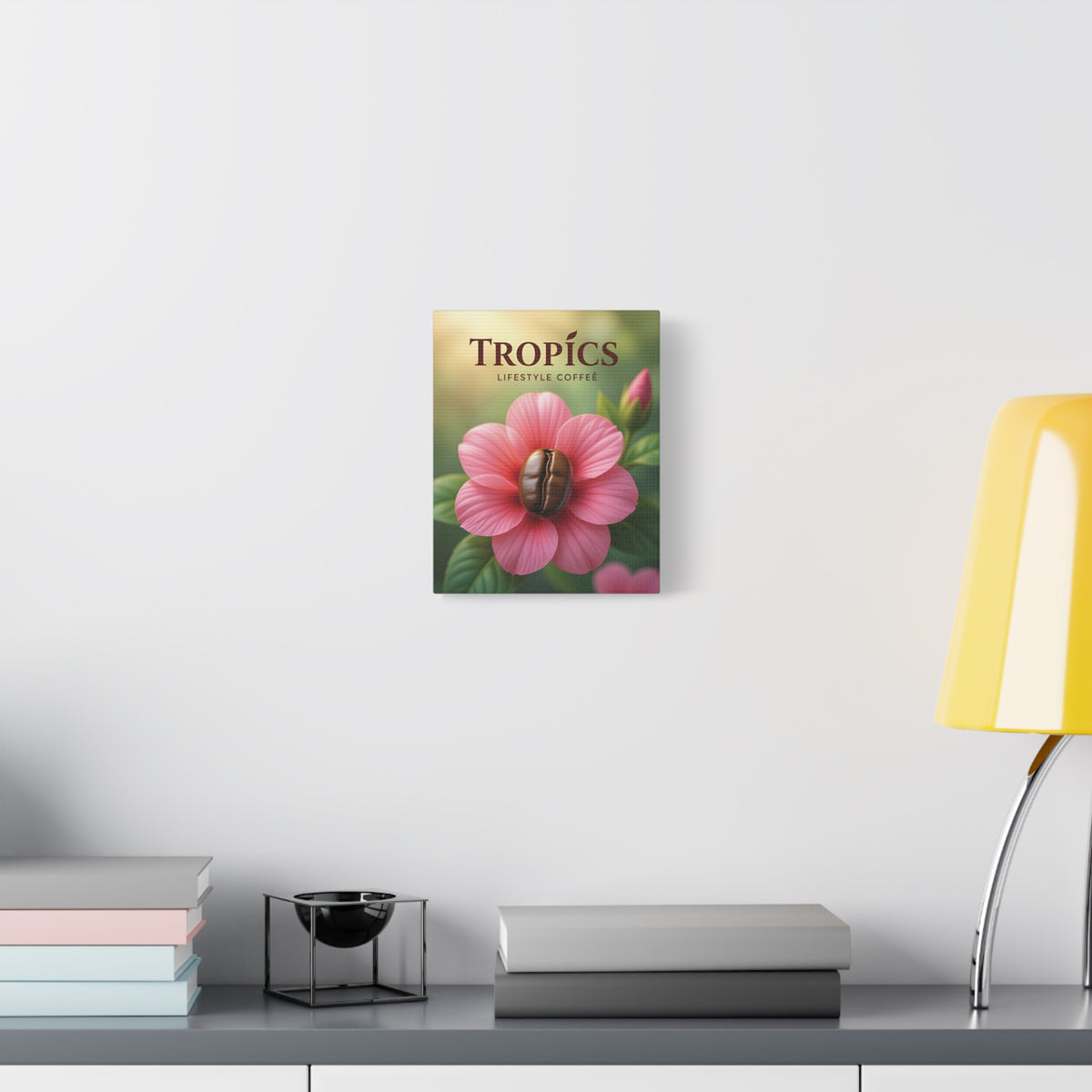 Tropical Matte Canvas ~ Coffee Bloom