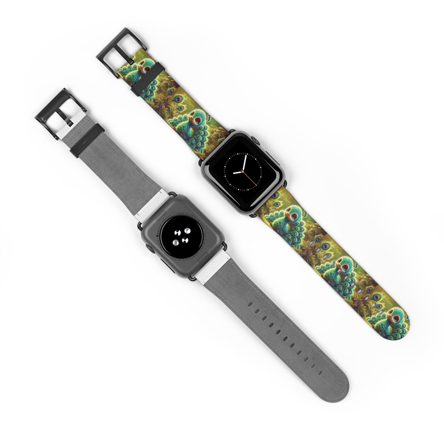 Apple Watch Band - Tropical Baby Peacock