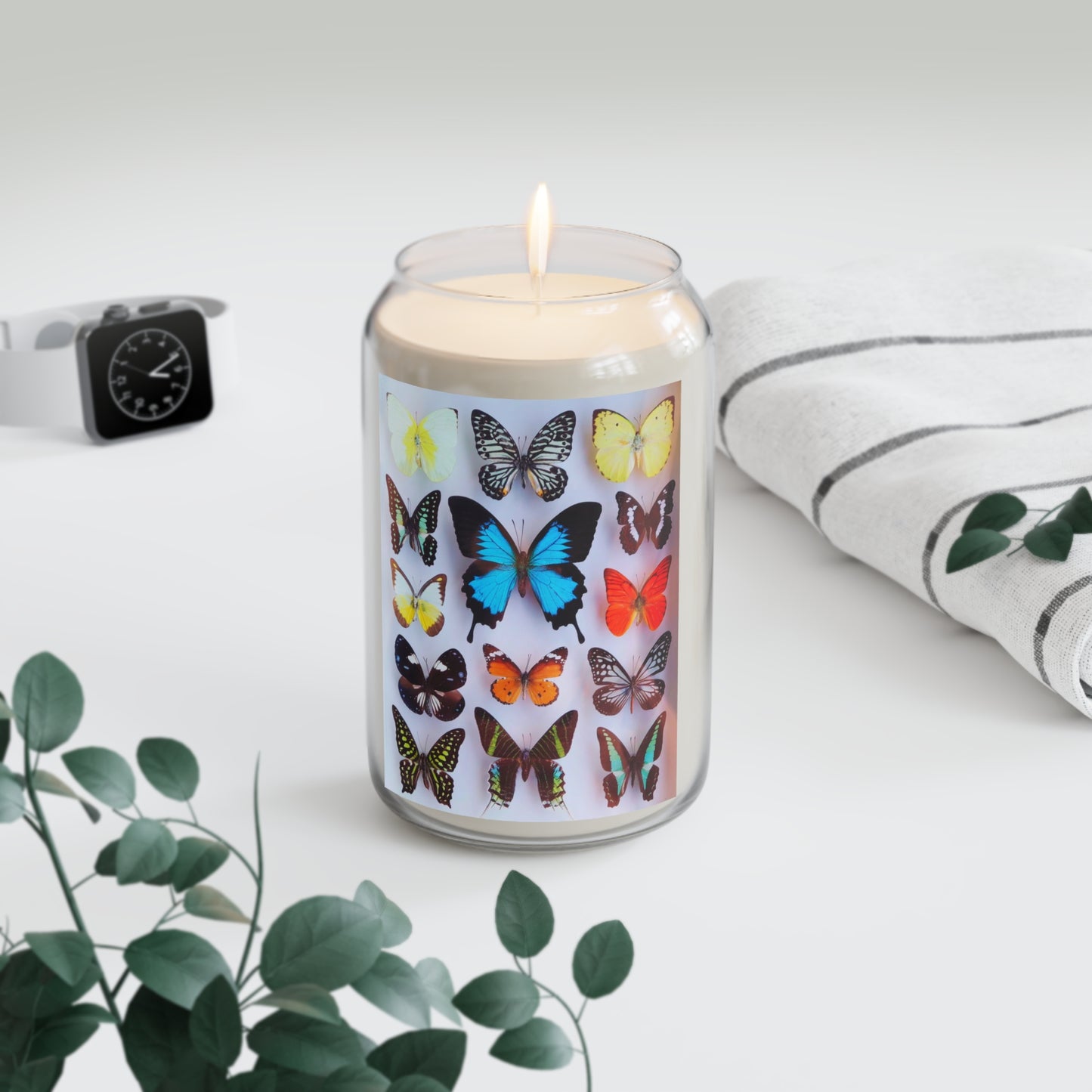 Scented Candle, 13.75oz - Real Butterfly Collection #1