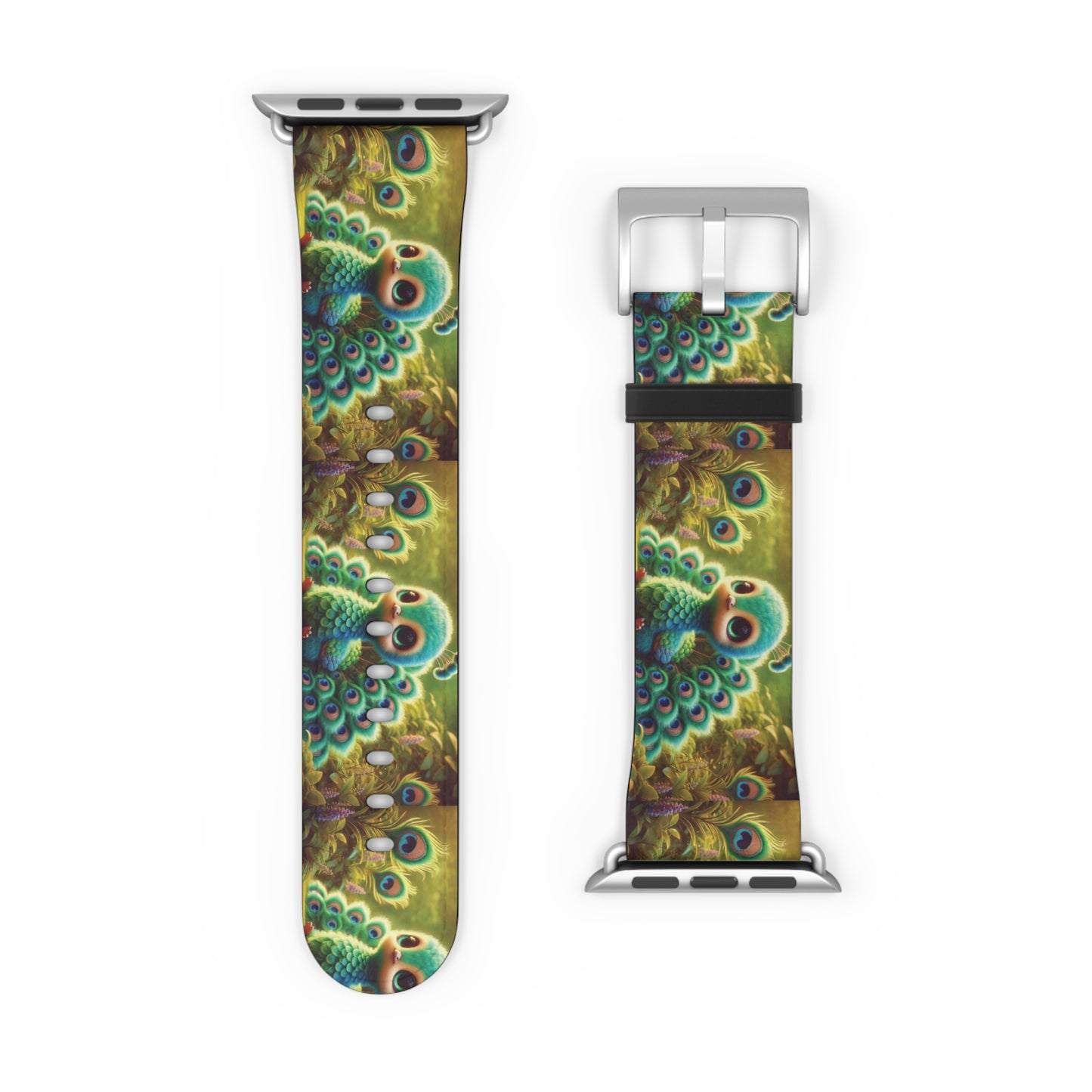 Apple Watch Band - Tropical Baby Peacock