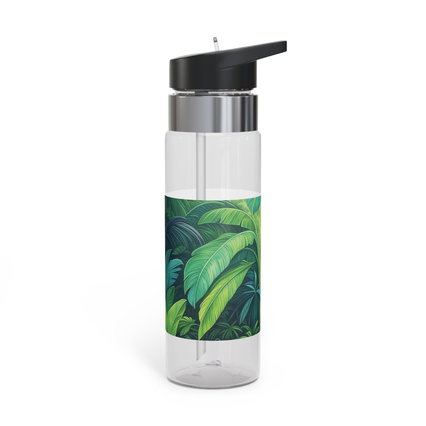 Tropical 20oz Tritan Sport Water Bottle -  Leakproof, Lightweight, BPA-Free / Shady Spot