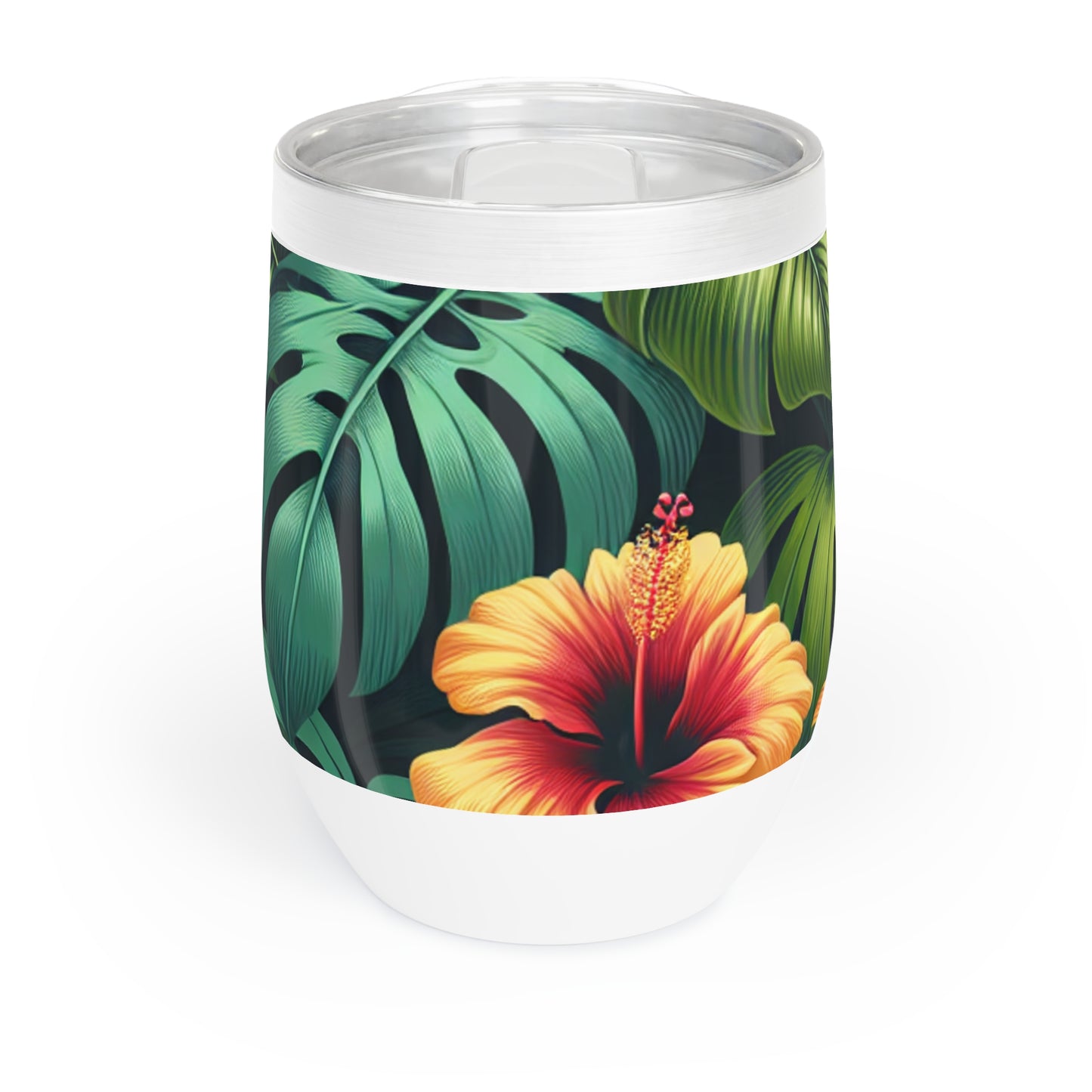 Chill Wine Tumbler, Exotic Flora