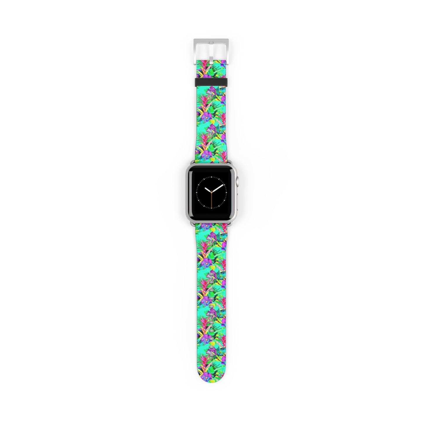 Apple Watch Band - Plant Palooza, turquoise