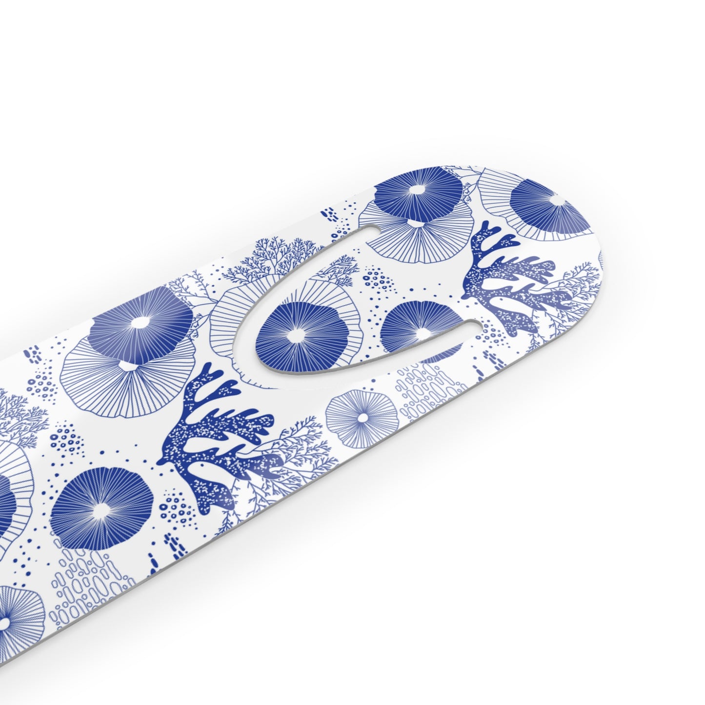 Bookmark - Aluminum, Plankton Drift Blue