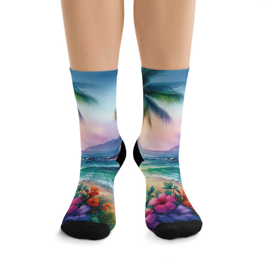 Recycled Poly Socks, Bay of Peace