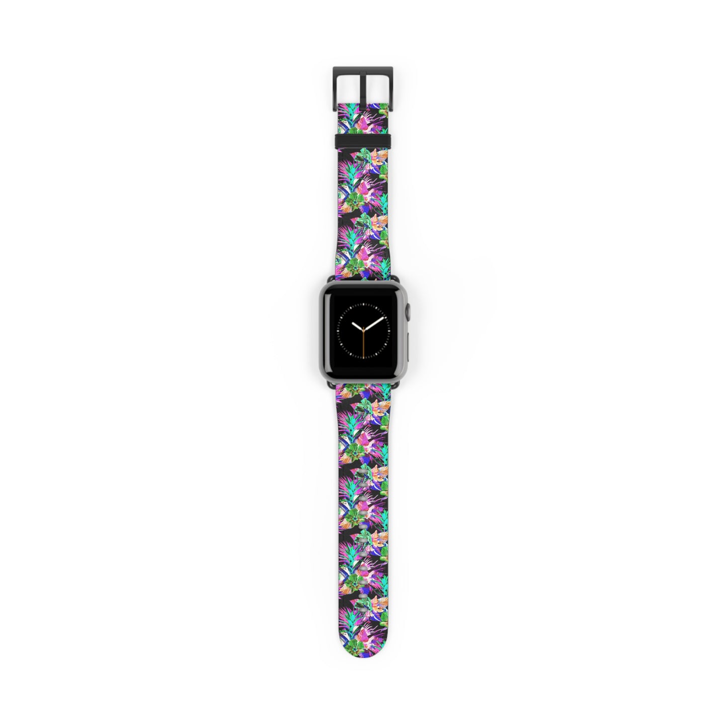 Apple Watch Band - Plant Palooza, black