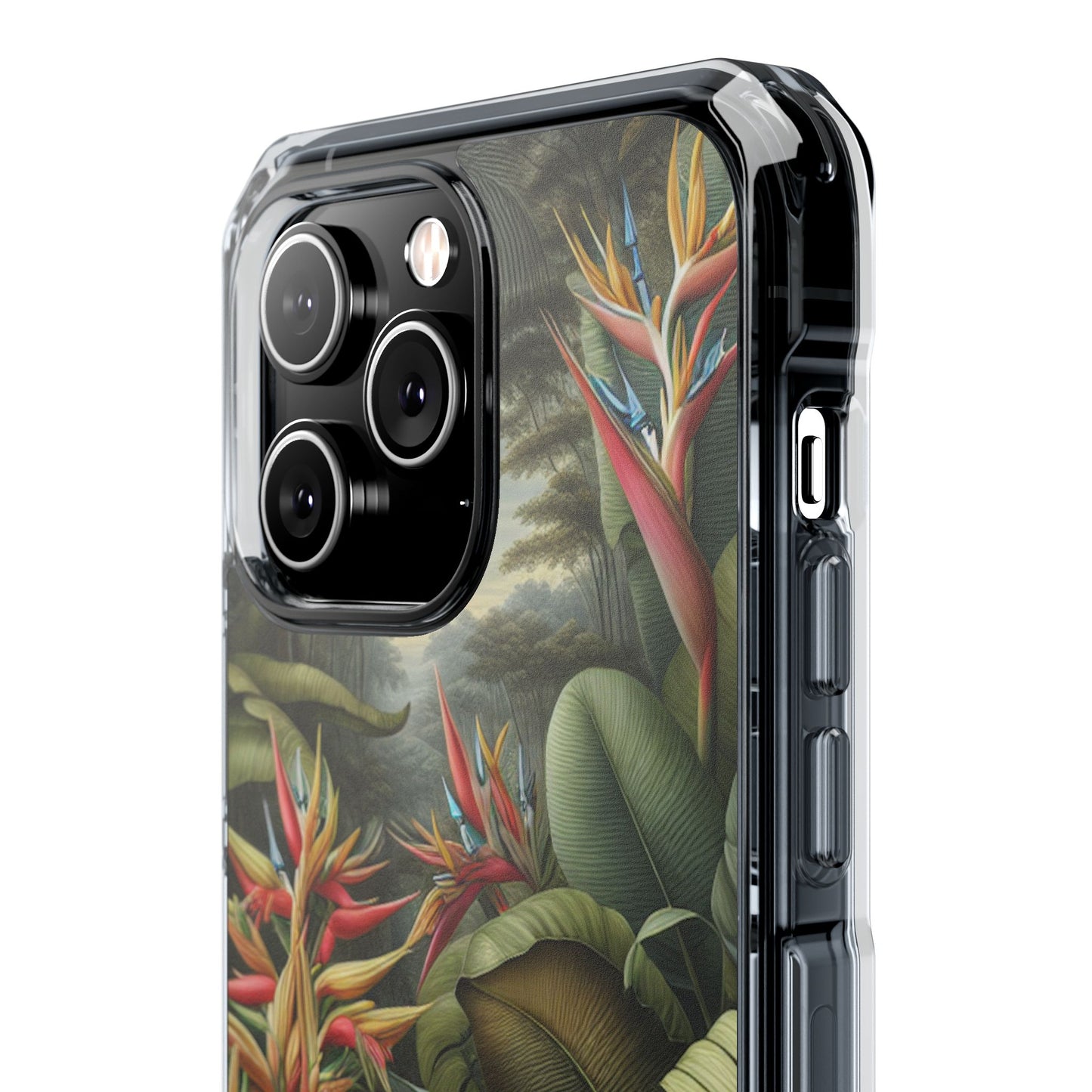 Rainforest Rabbit Outing Magnetic Clear Phone Case, Many Models