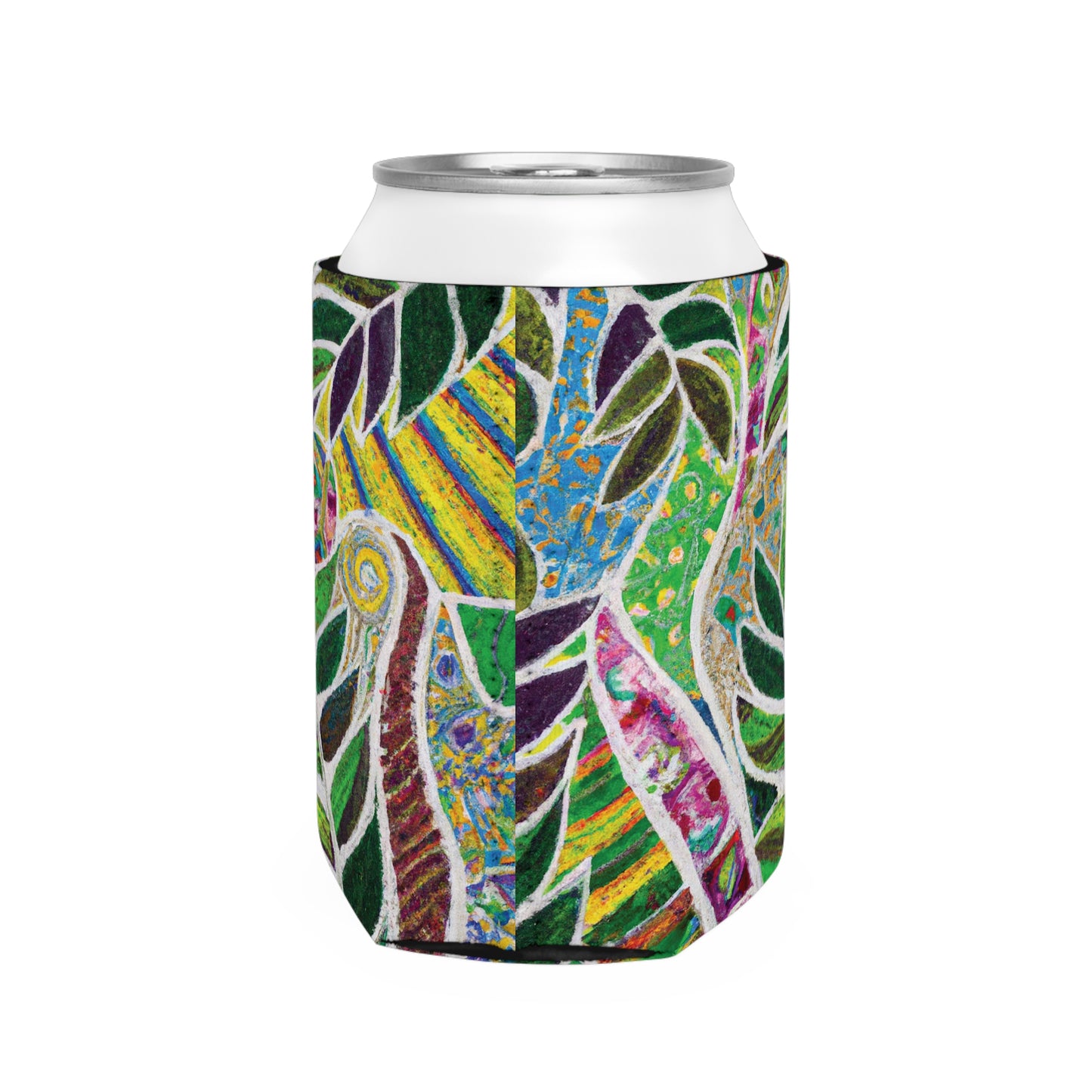 Amazon Whimsy Can Cooler Sleeve - Perfect for Outdoor Picnics