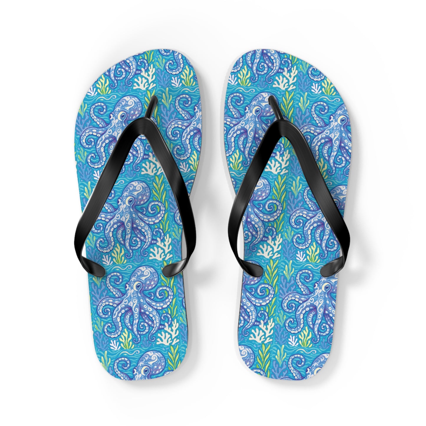 Flip Flops - Blue Kraken Joe