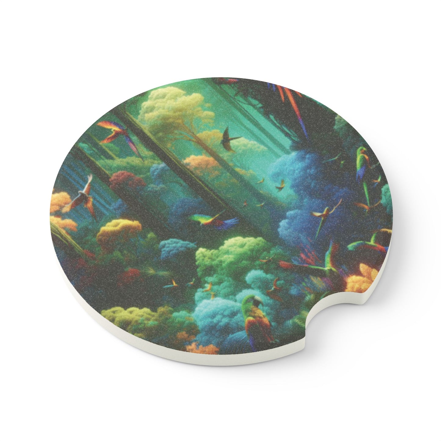 Soapstone Car Coaster - Flight School