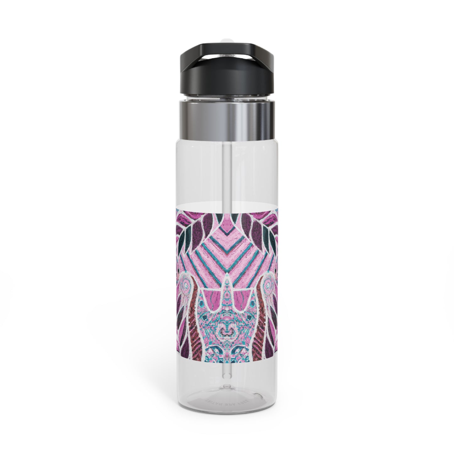 Tropical 20oz Tritan Sport Water Bottle -  Leakproof, Lightweight, BPA-Free / Amazon Whimsy, Pink