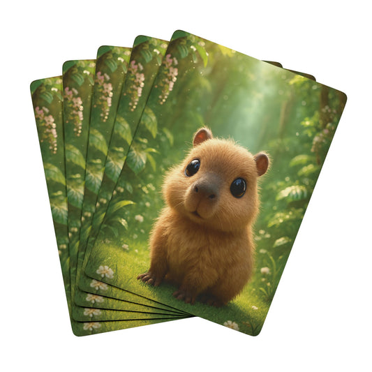 Poker Playing Cards - Baby Capybara
