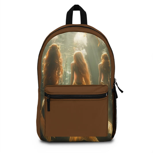 Tropical Backpack  / Three Mermaid Sisters