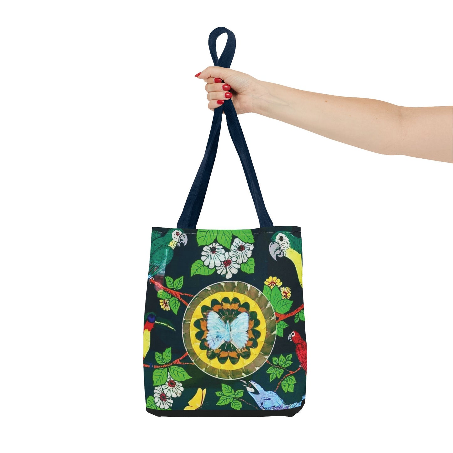 Parrots & Butterfly/Real Wings Tote Bag - 3 Sizes