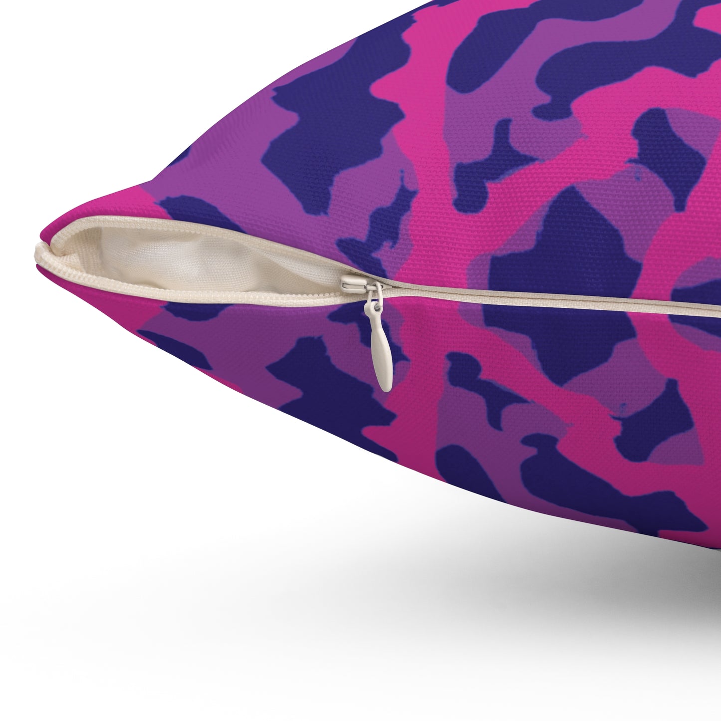 Decorative Pillow - Accent Cushion, 4 Sizes / Coral Threads, Heatwave