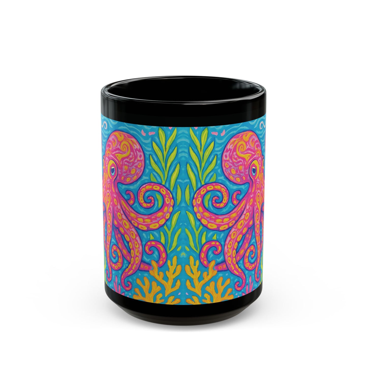 Black Coffee Mug - Kraken Joe