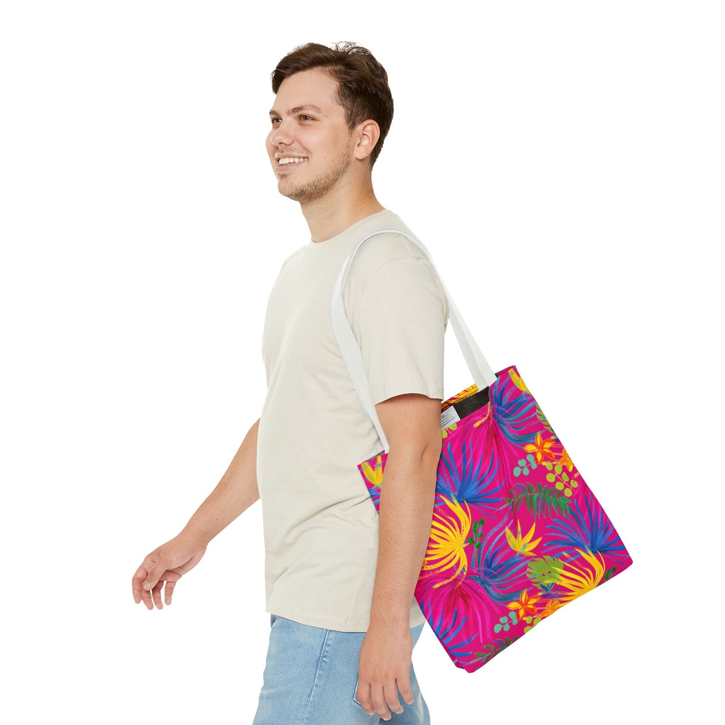 Tropical Flowers Exotic Flora Tote Bag - 3 Sizes