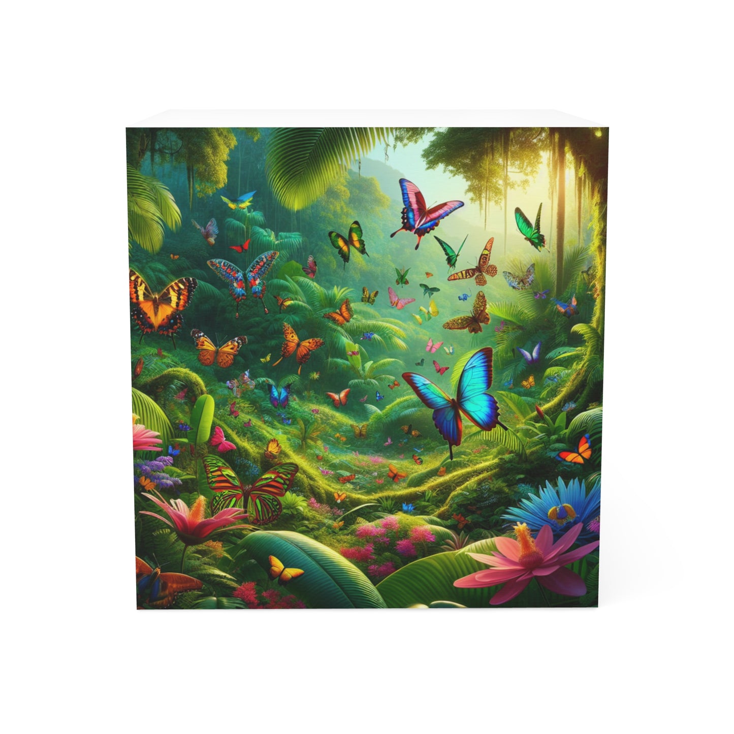 Note Cube - Butterflies in the Dell