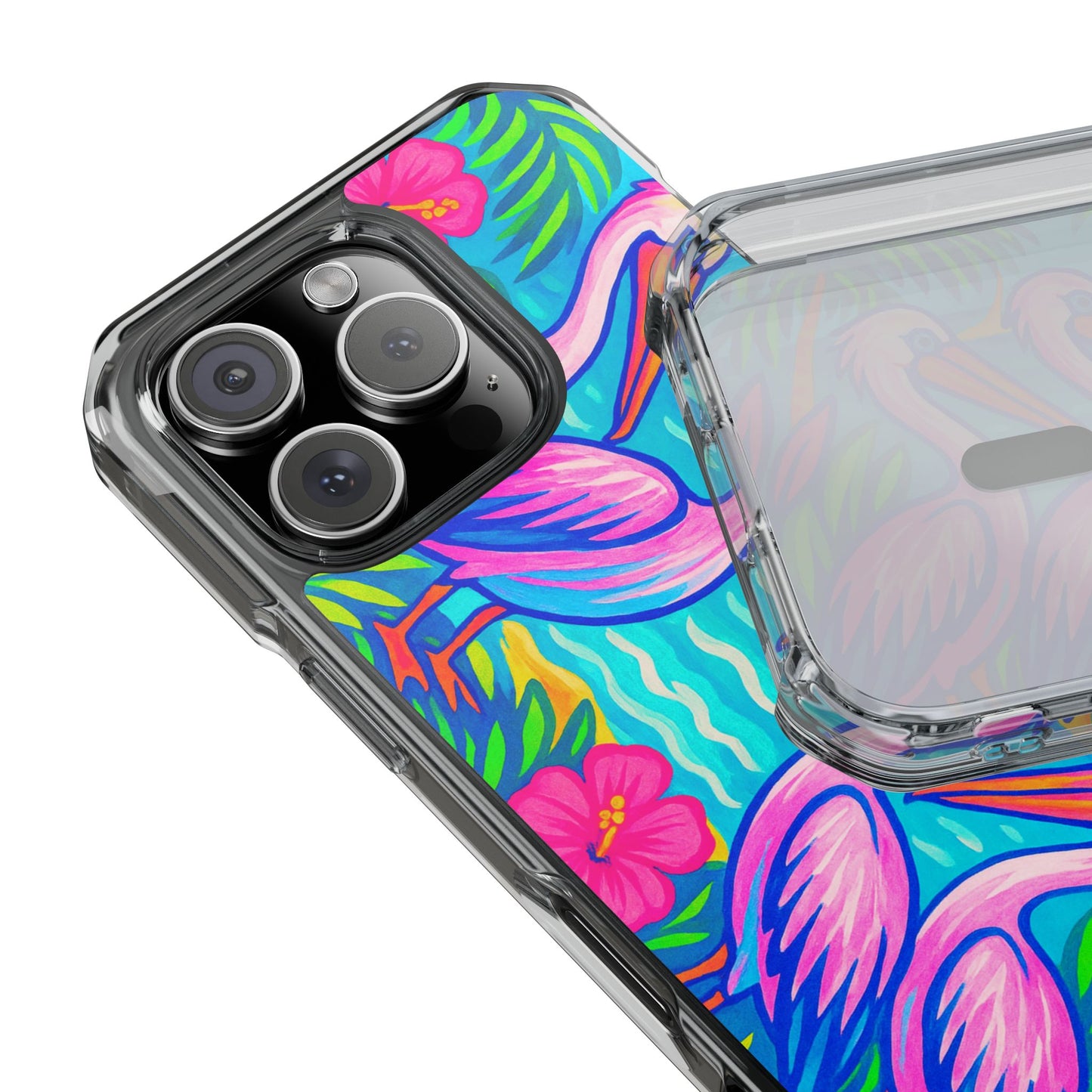 Beach Pelican Party Magnetic Clear Phone Case, Many Models