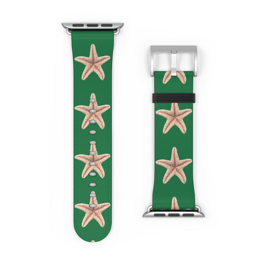 Apple Watch Band - Real Starfish/Dark Green