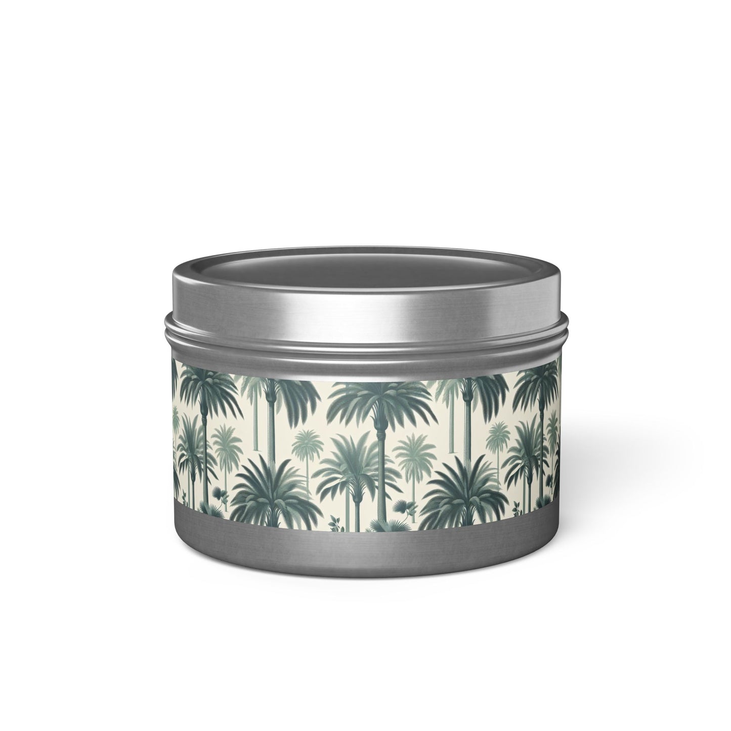 Tin Candles, 2 sizes, 3 tin colors - High Five Palms