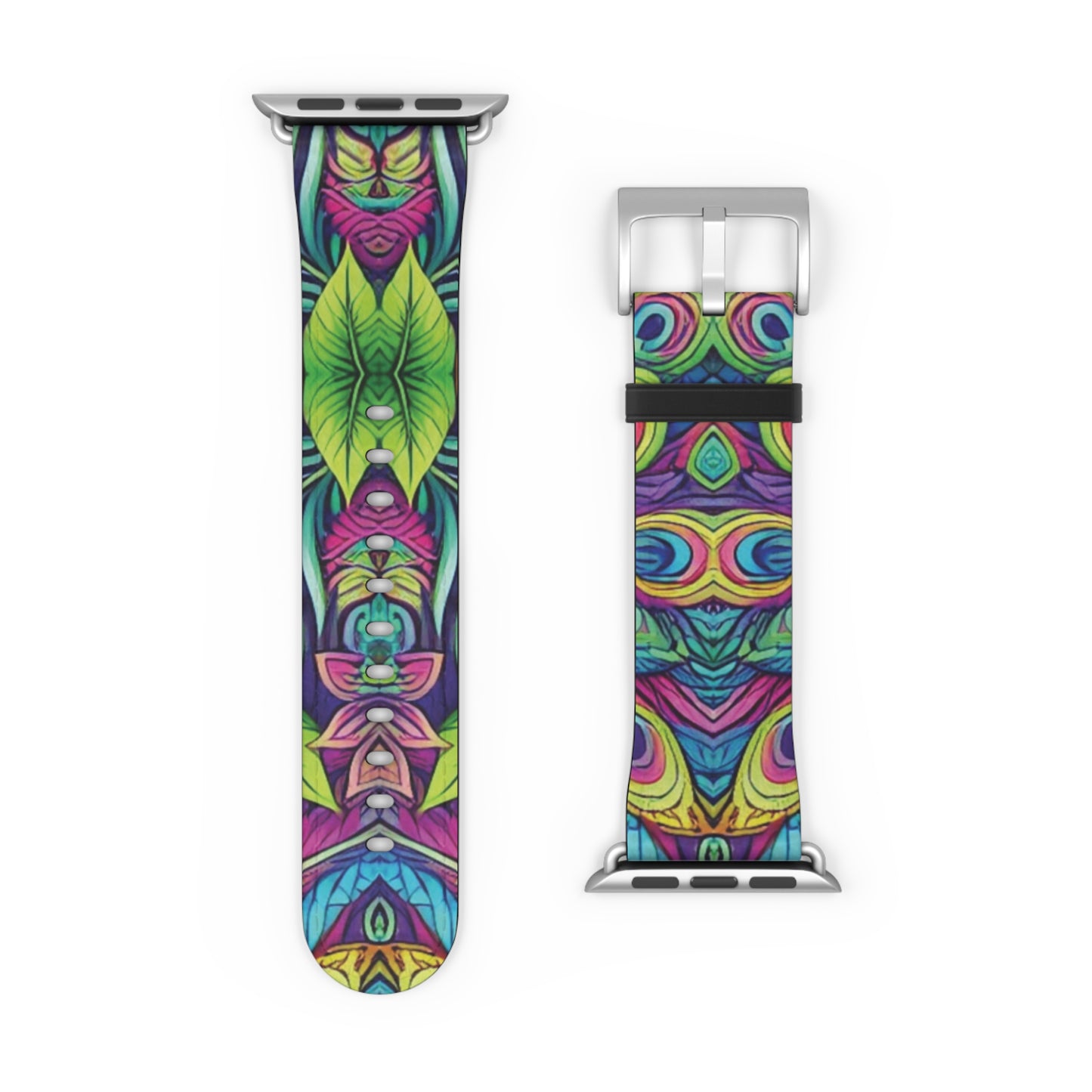 Apple Watch Band - Kaleido Peacock Joy/Macro