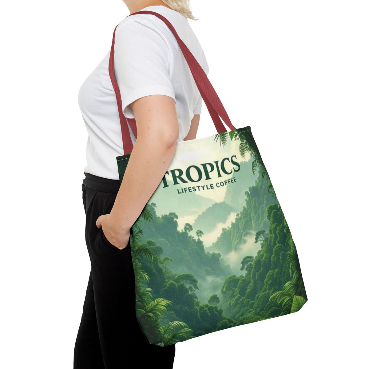 Rainforest Vistas Coffee Tote Bag - 3 Sizes