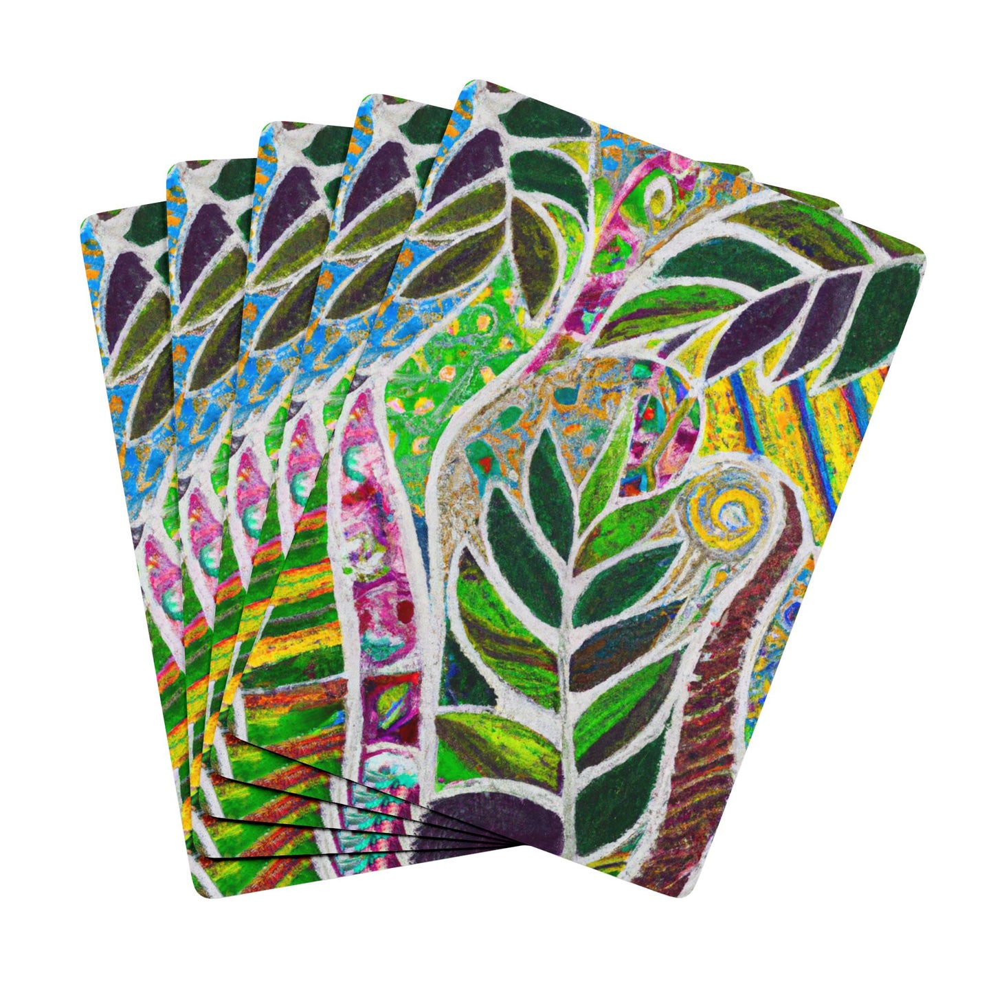 Poker Playing Cards -  Amazon Whimsy