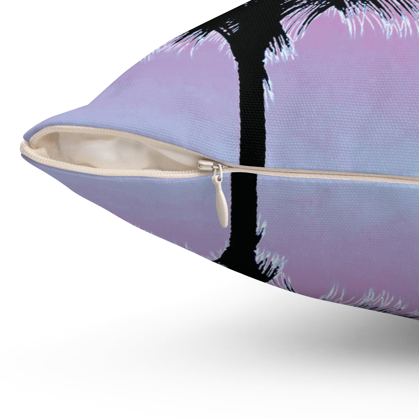 Decorative Pillow - Accent Cushion, 4 Sizes / Palm Glow Pastels