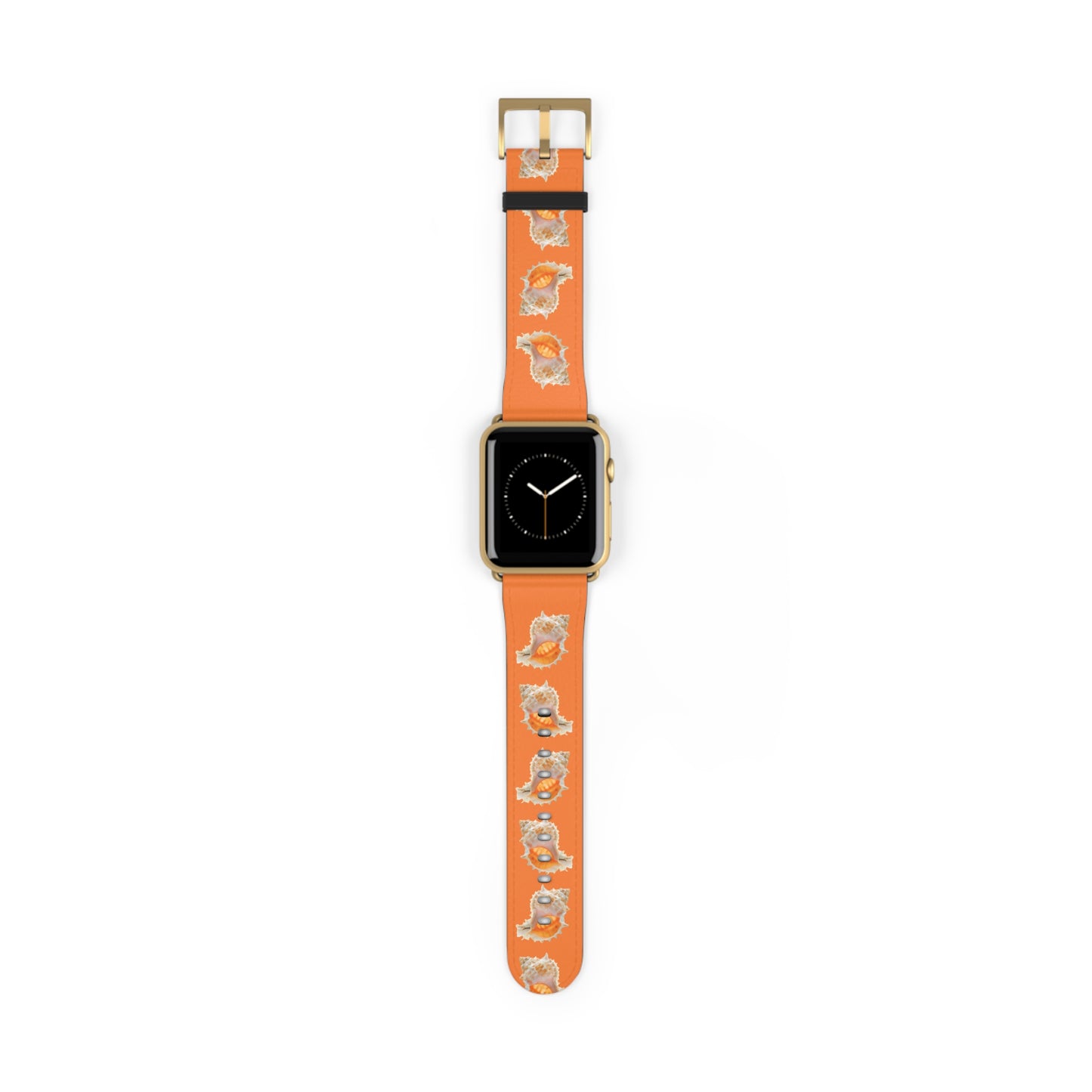 Apple Watch Band - Conch Seashell, crusta orange