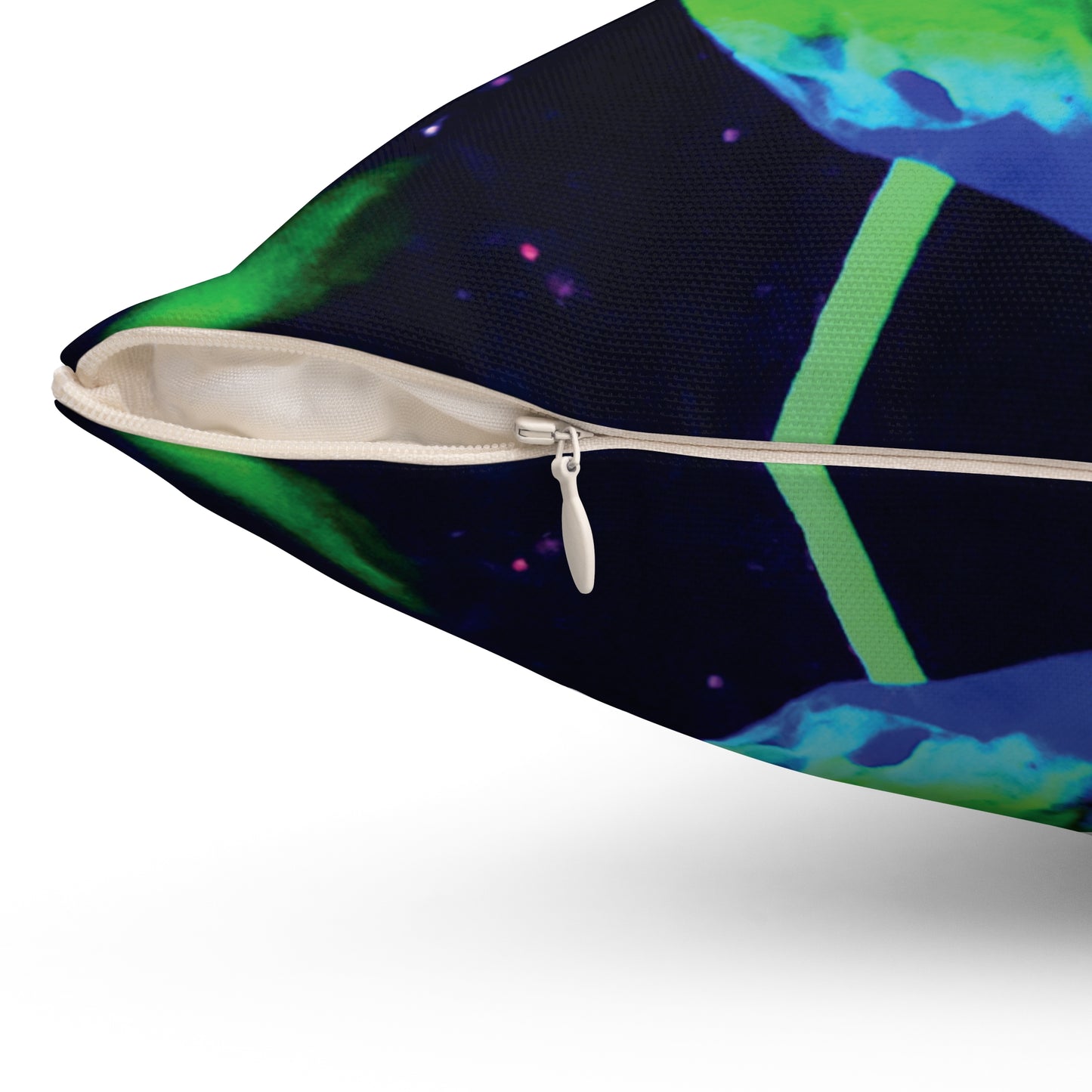 Decorative Pillow - Accent Cushion, 4 Sizes / Galactic Parrot