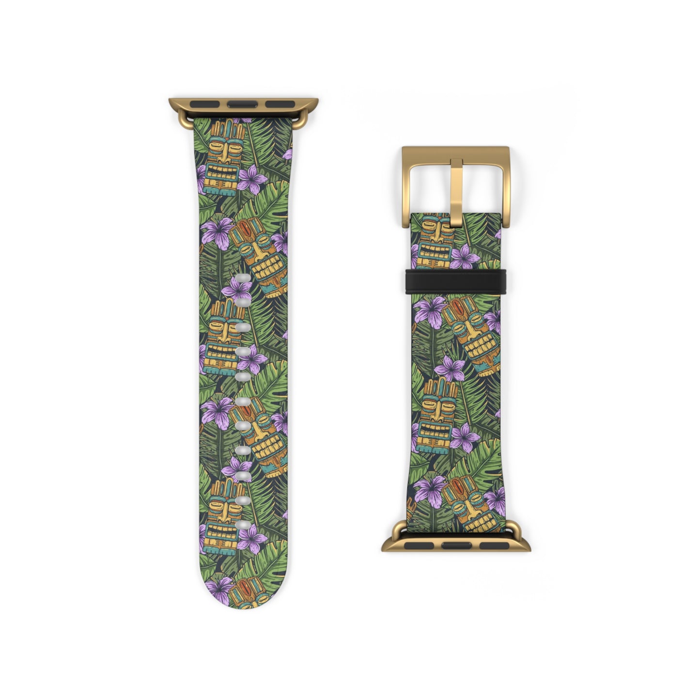 Apple Watch Band - Tiki Purple Greenery