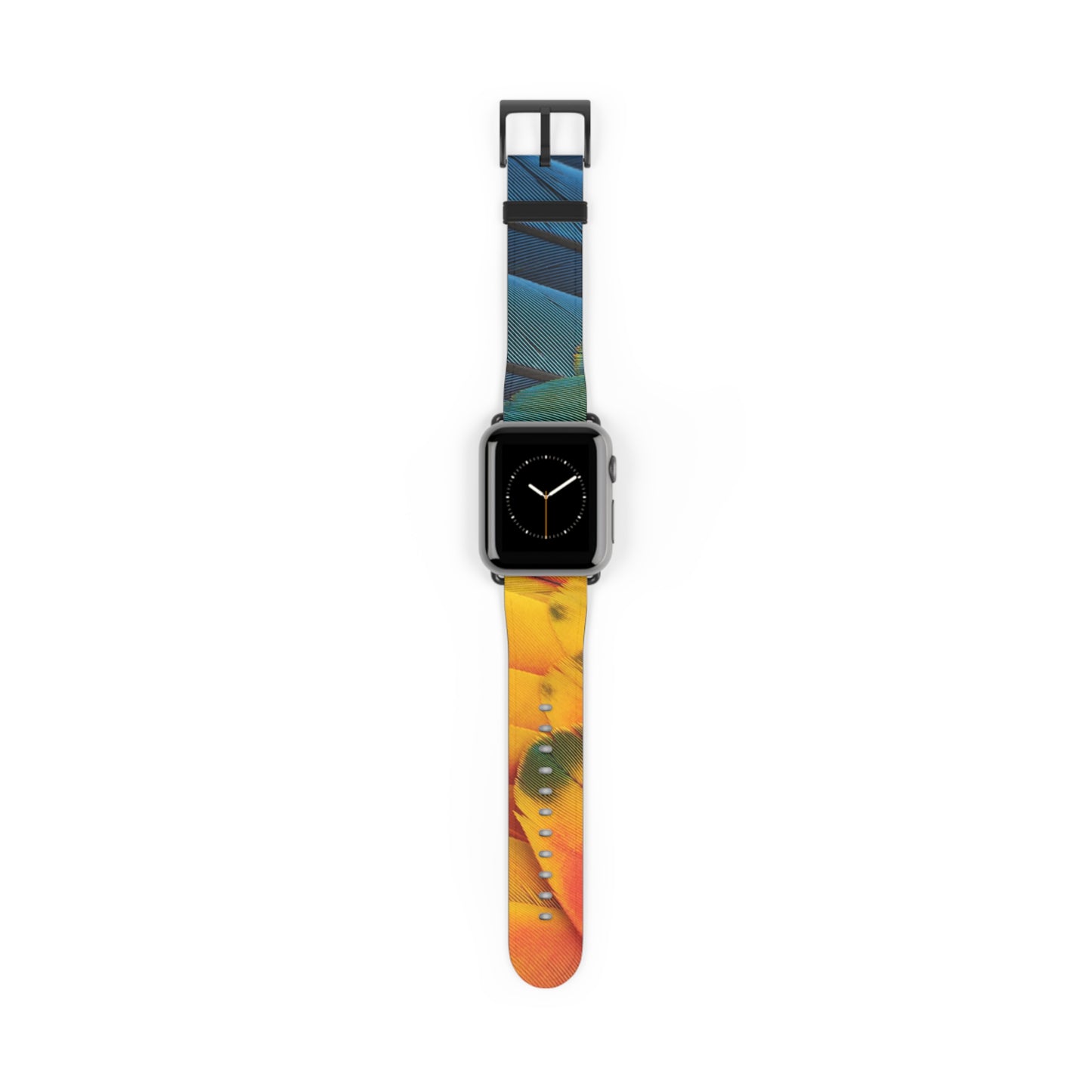 Apple Watch Band - Macaw Parrot Feathers