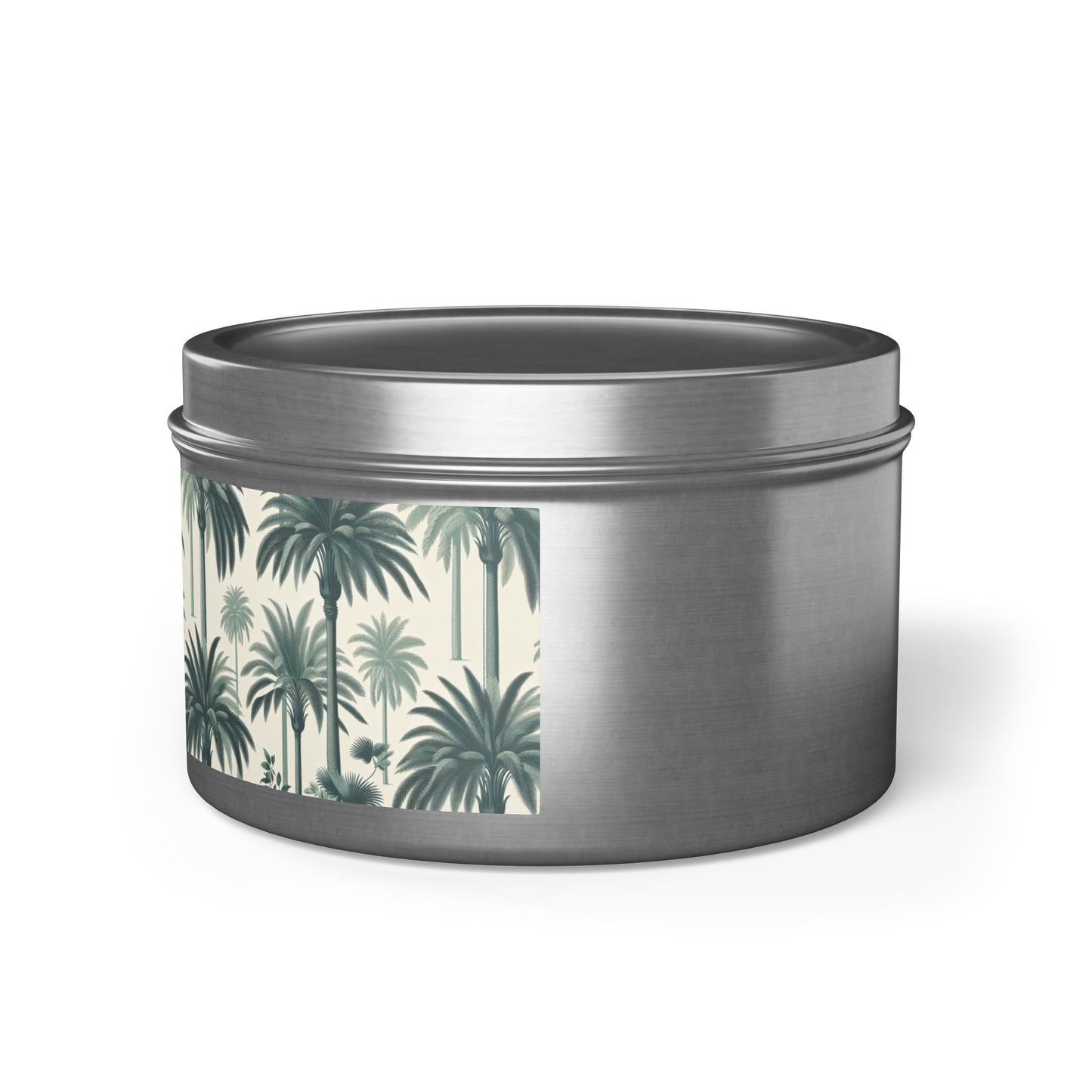 Tin Candles, 2 sizes, 3 tin colors - High Five Palms